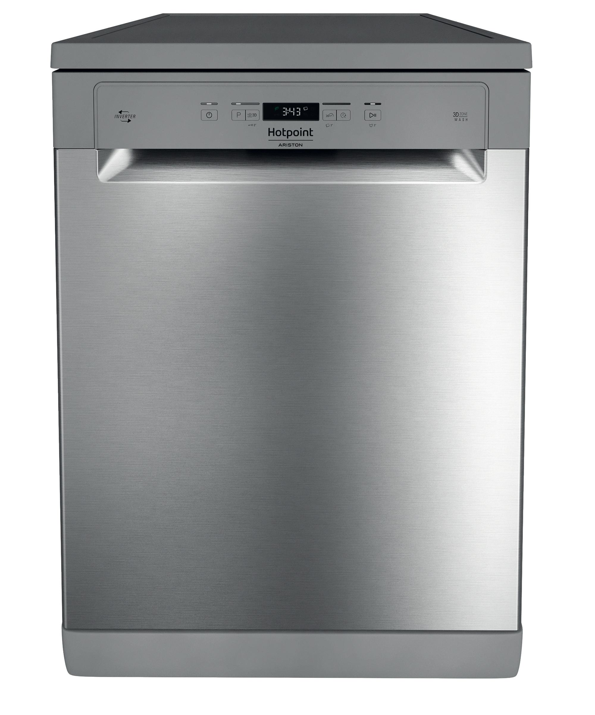 Hotpoint_Ariston Съдомиялна машина Свободностоящ HFC 3C41 CW X Свободностоящ C Frontal