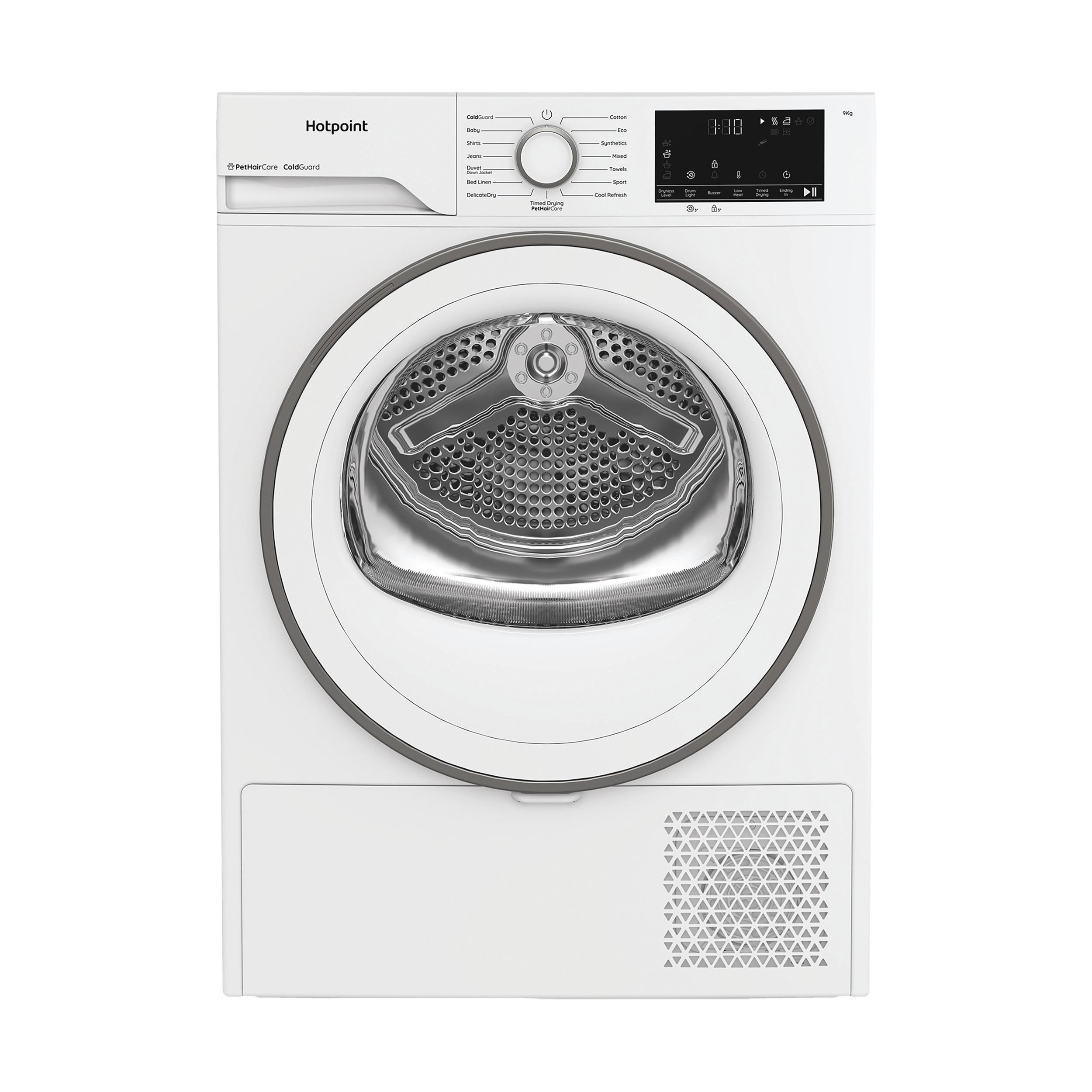 Hotpoint Dryer HHD D90 WW IRE White Frontal