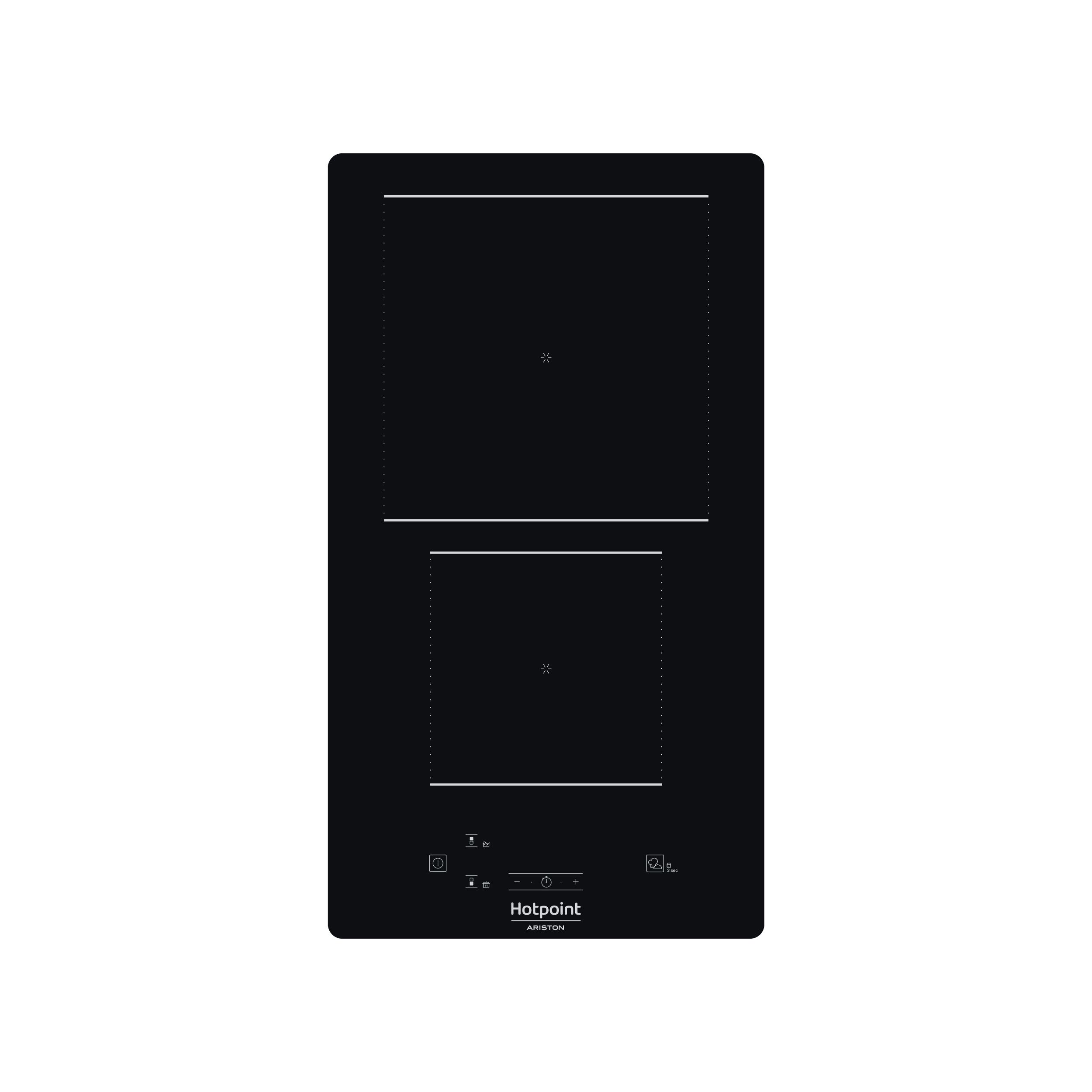 Hotpoint_Ariston Печка HQ 0930S NE Черно Induction vitroceramic Frontal
