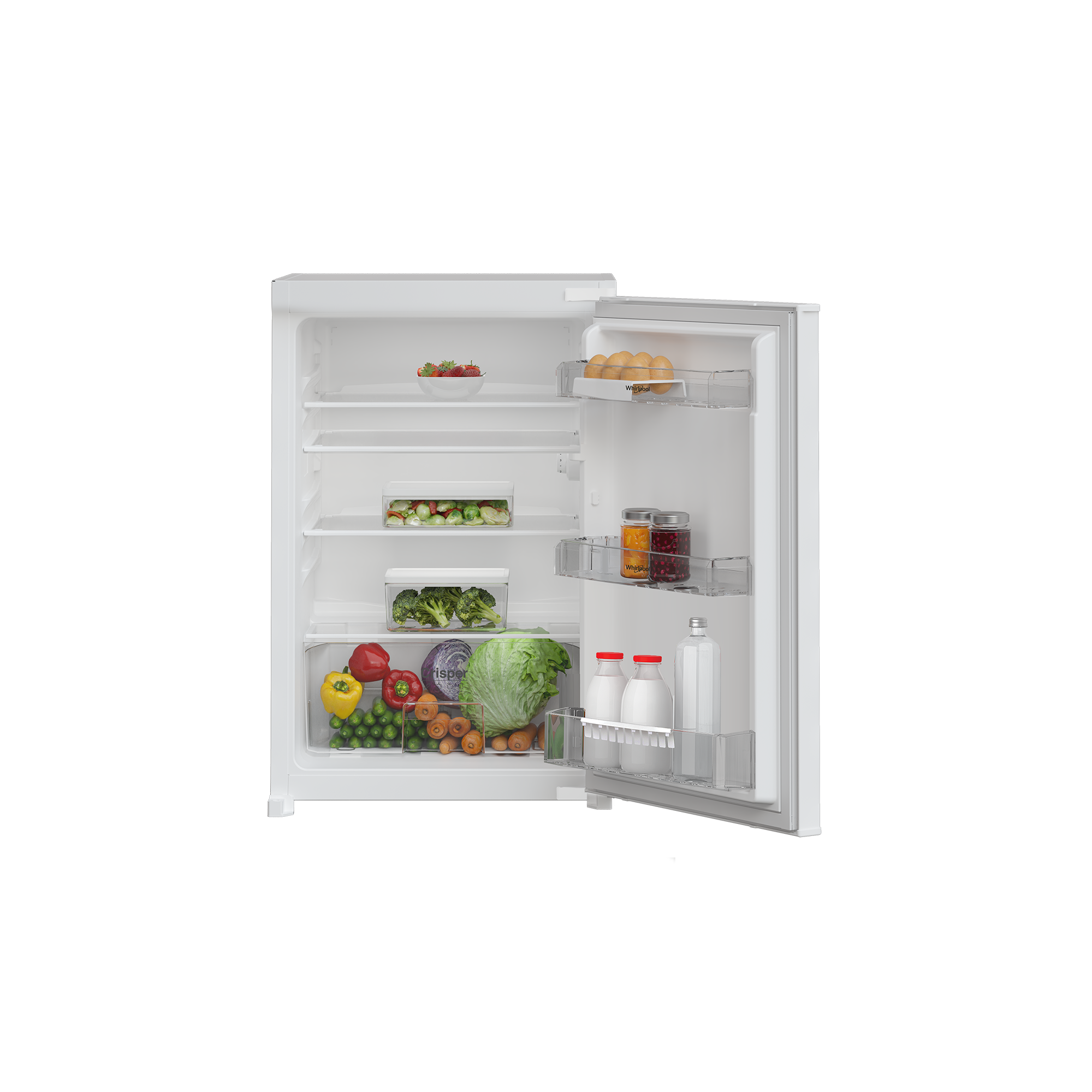 Whirlpool Hűtő Beépíthető WHLS 2131B4 White - ARC P1 Frontal open