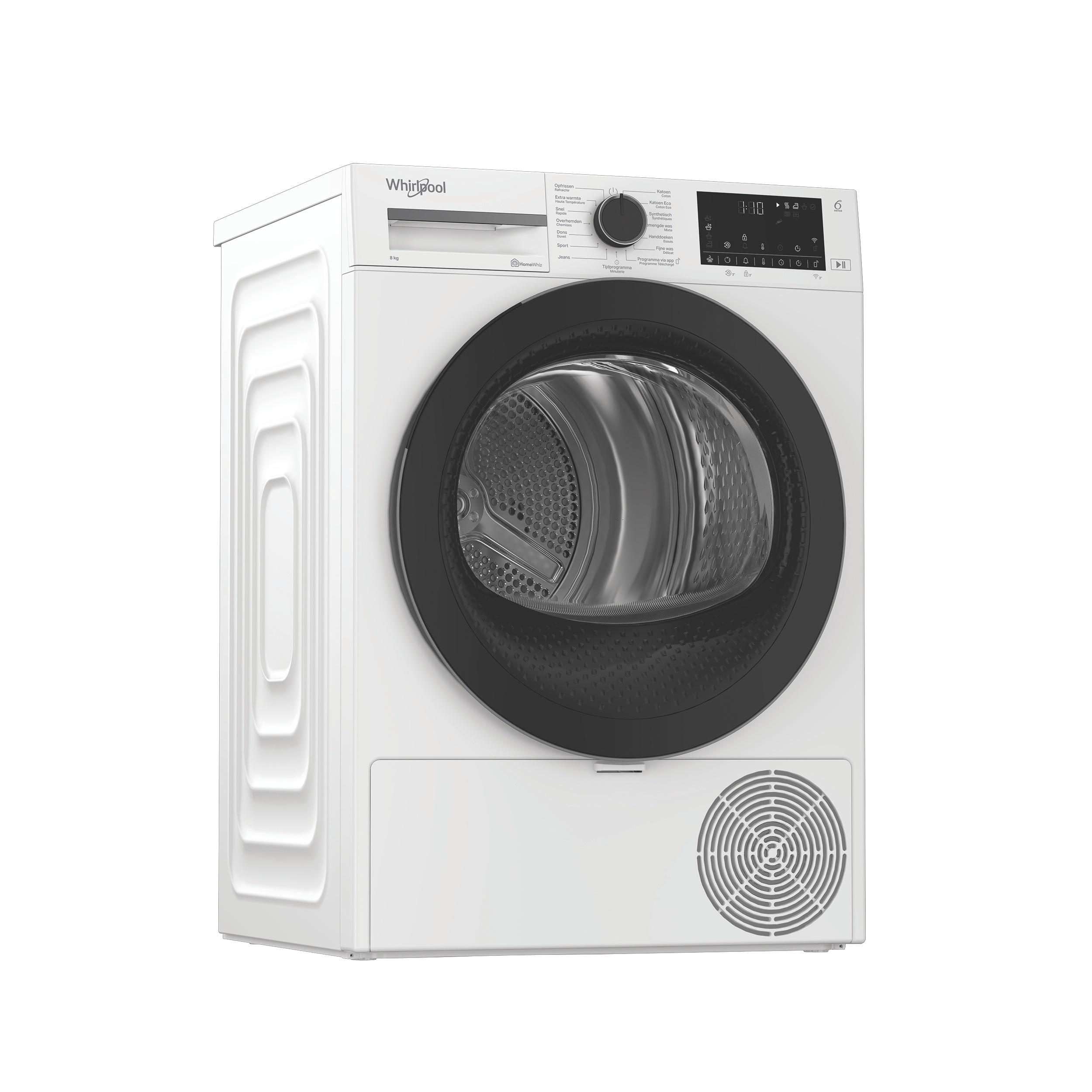 Whirlpool Sèche-linge C WD1 84M WBS BE Blanc Perspective