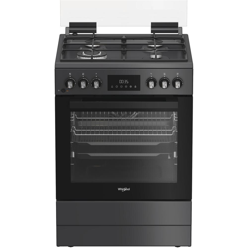 Whirlpool Viryklė W6G8LSSAWTA Antracitas Dujinė Frontal