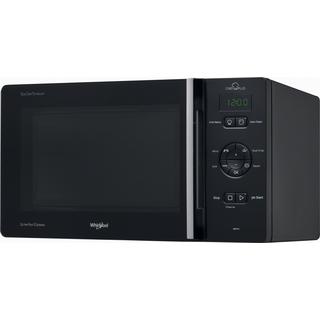 Whirlpool Mikrovågsugn Fristående MCP 346 BL Black Elektronisk 25 MW+grillfunktion 800 Perspective