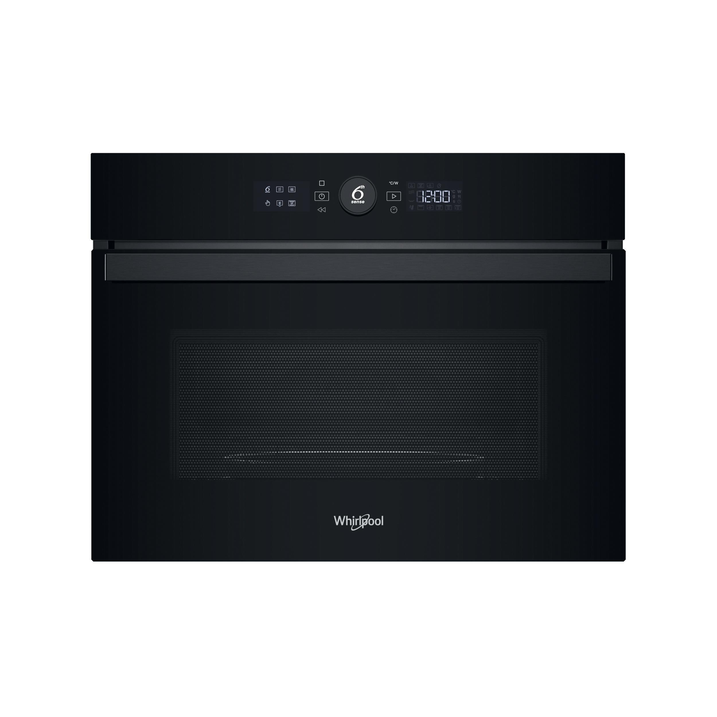 Whirlpool Microondas Encastre WMW47HMB Negro Electrónico 40 MW-Combi 900 Frontal