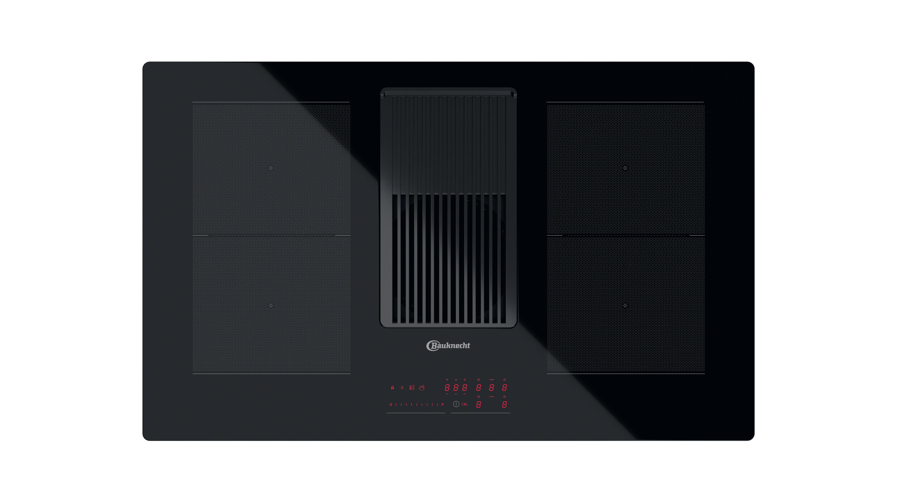 Bauknecht Venting cooktop BVH 92 2B K/1 Schwarz Frontal