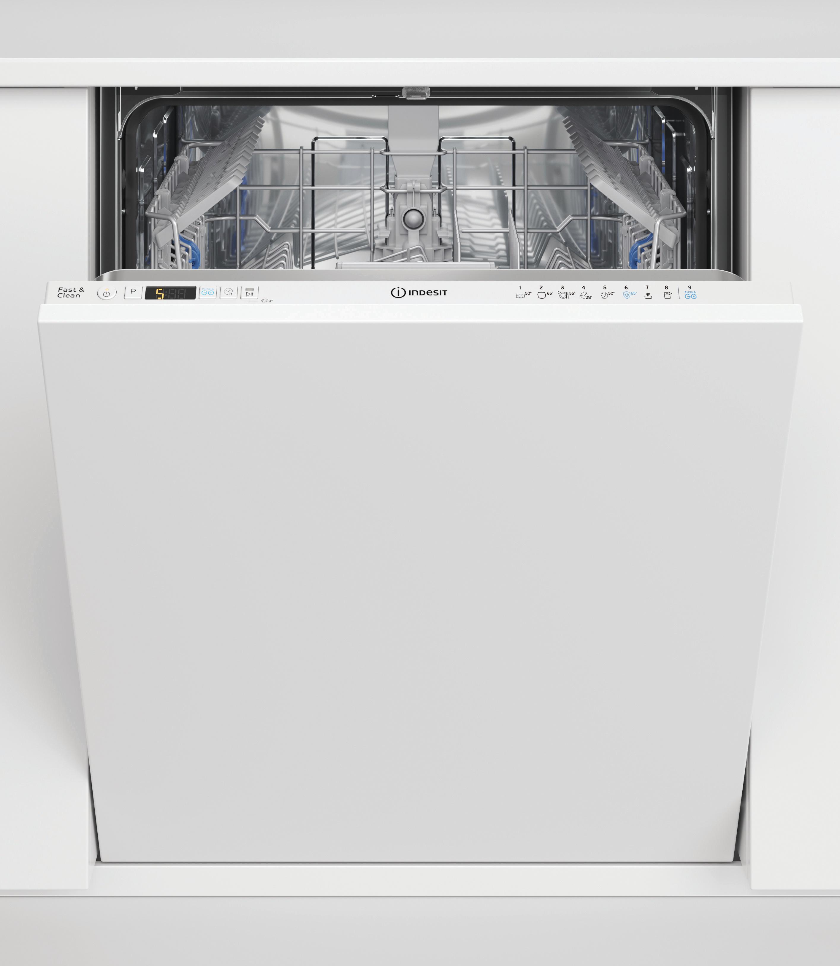 Indesit Πλυντήριο πιάτων Εντοιχιζόμενο D2I HD524 A Full-integrated Ε Frontal