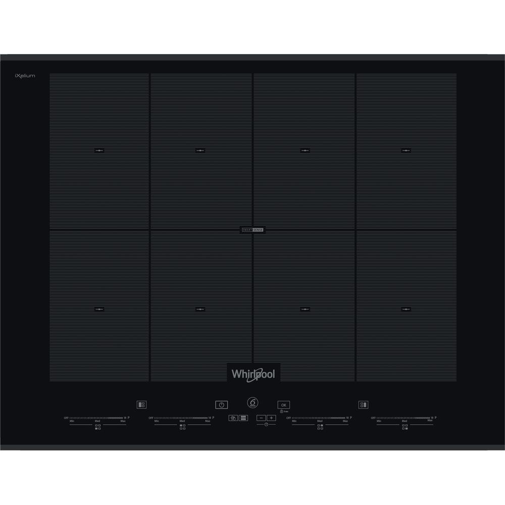 Whirlpool Plīts virsma SMO 658C/BT/IXL Melns Induction vitroceramic Frontal