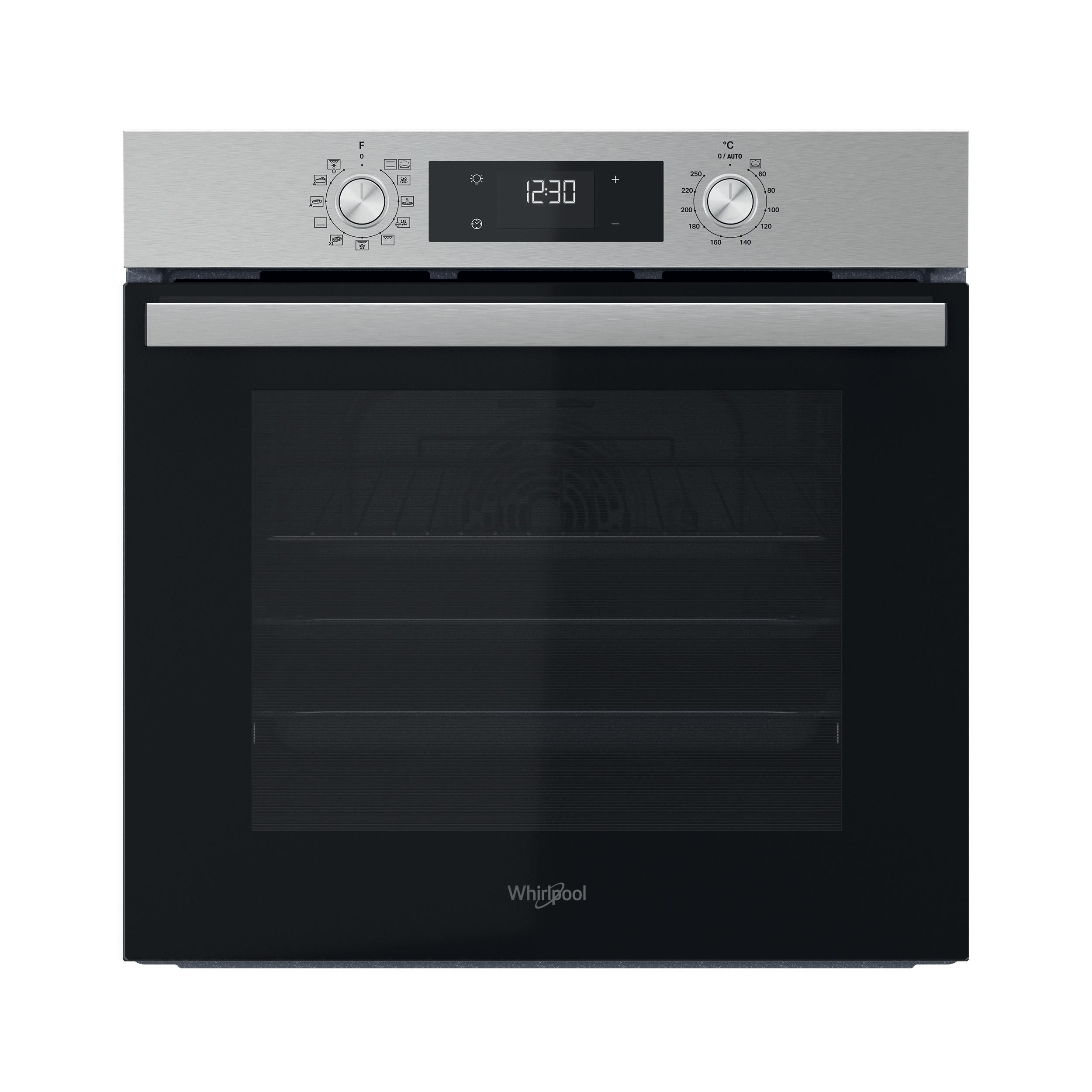 Whirlpool Trouby Vestavné OMR58CU1SX Elektrická A+ Frontal