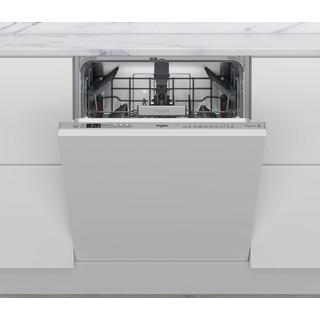 Съдомиялна за вграждане Whirlpool: цвят инокс, пълен размер - WCIO 3T341 PE