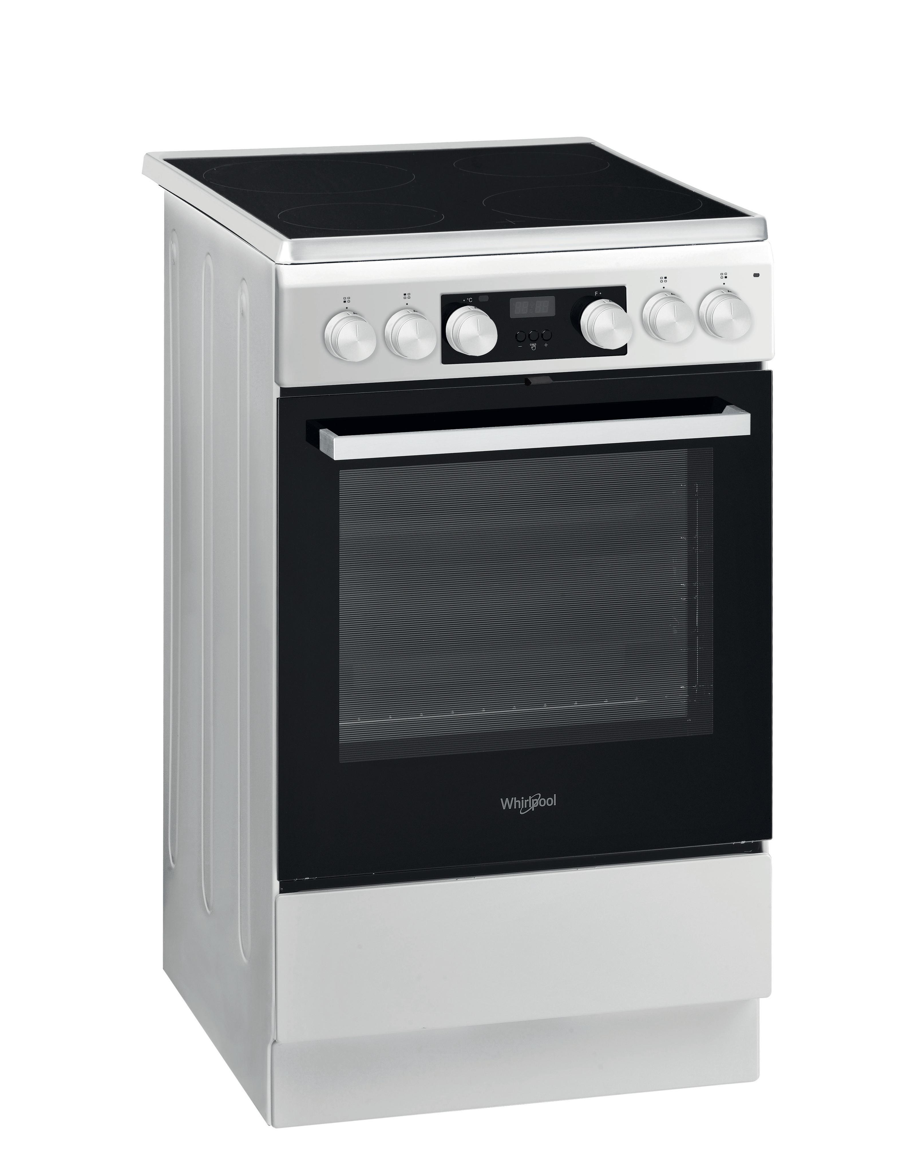 Whirlpool Spis WS5V8CHW/N White Elektrisk Perspective