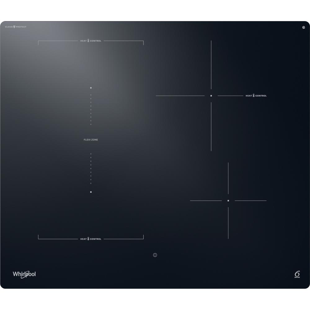 Whirlpool Печка WTX6014DCF Черен Induction vitroceramic Frontal
