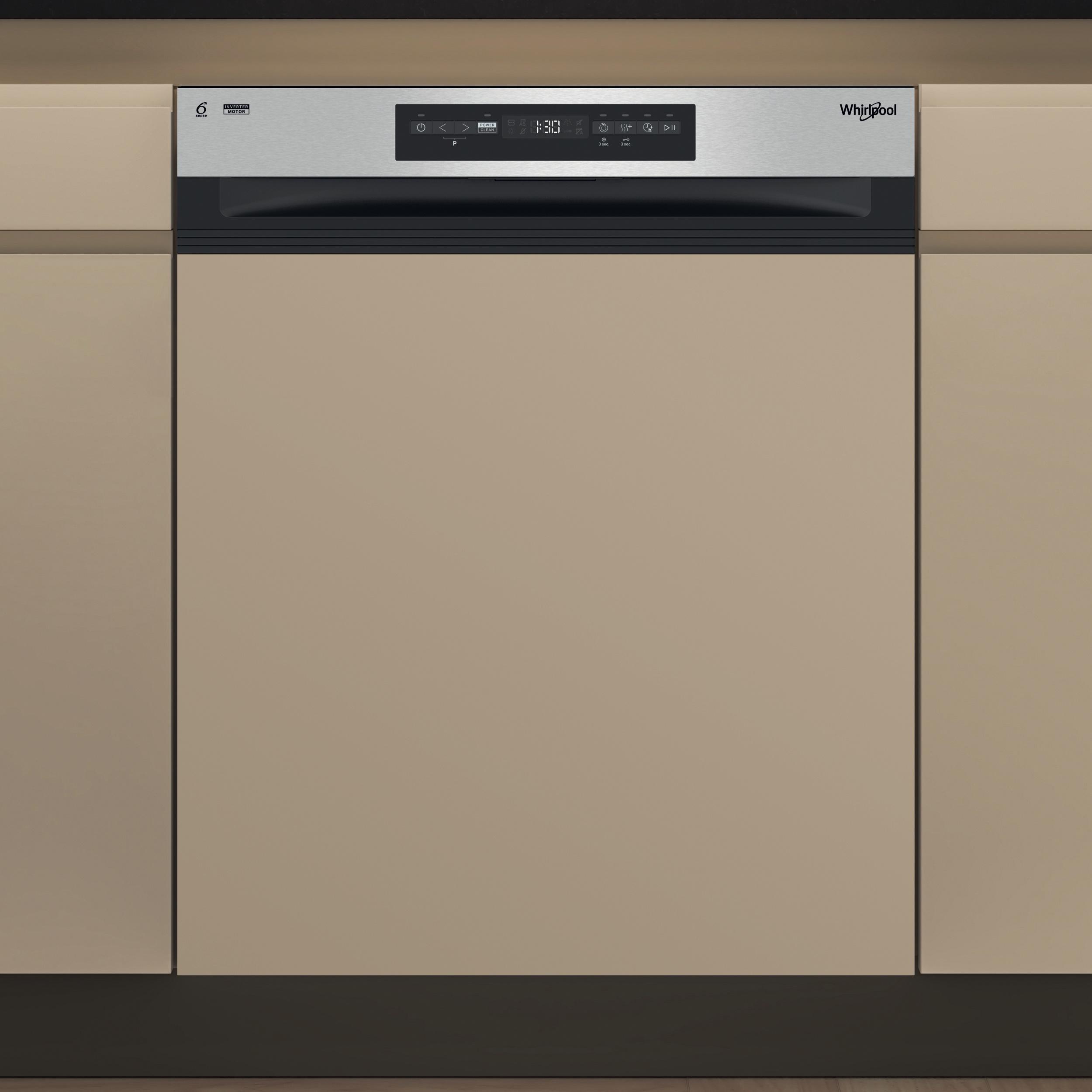 Whirlpool Myčka nádobí Vestavné WH7PC15B4M60 Half-integrated C Frontal