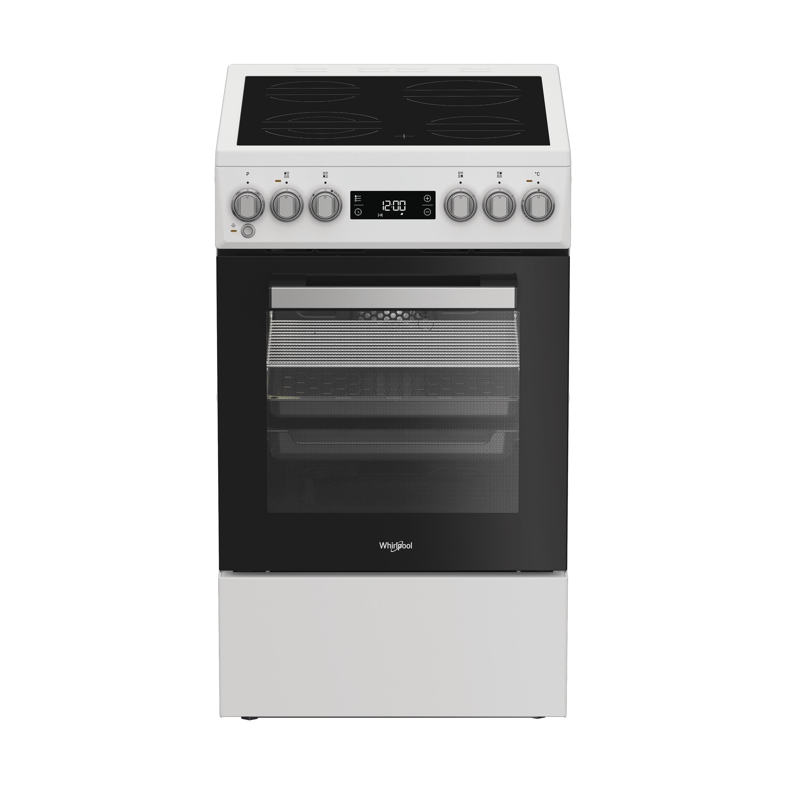Whirlpool Pliit W5V5LCW Valge Elektriline Frontal