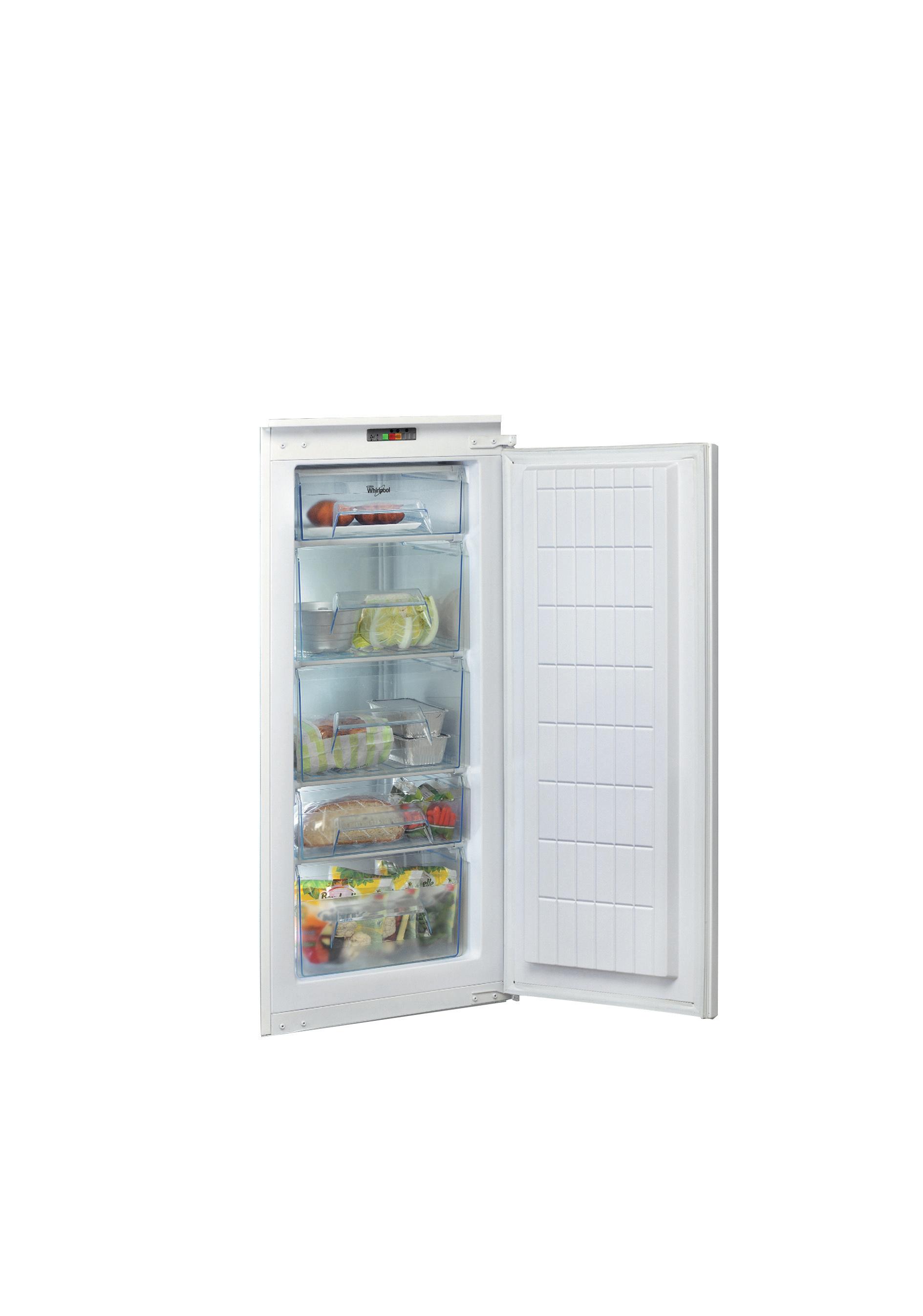 Whirlpool Surgélateur Encastrable AFB 9002 Blanc Perspective open