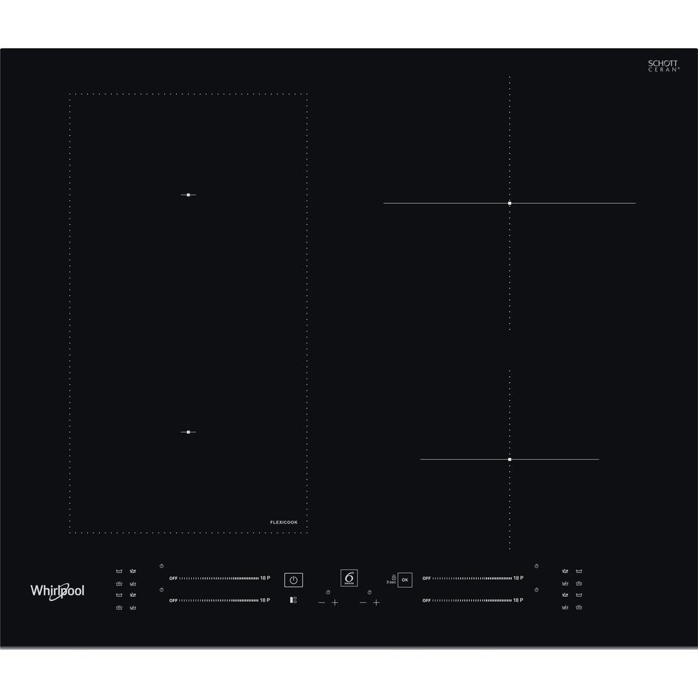 Whirlpool Печка WL S6960 BF Черен Induction vitroceramic Frontal