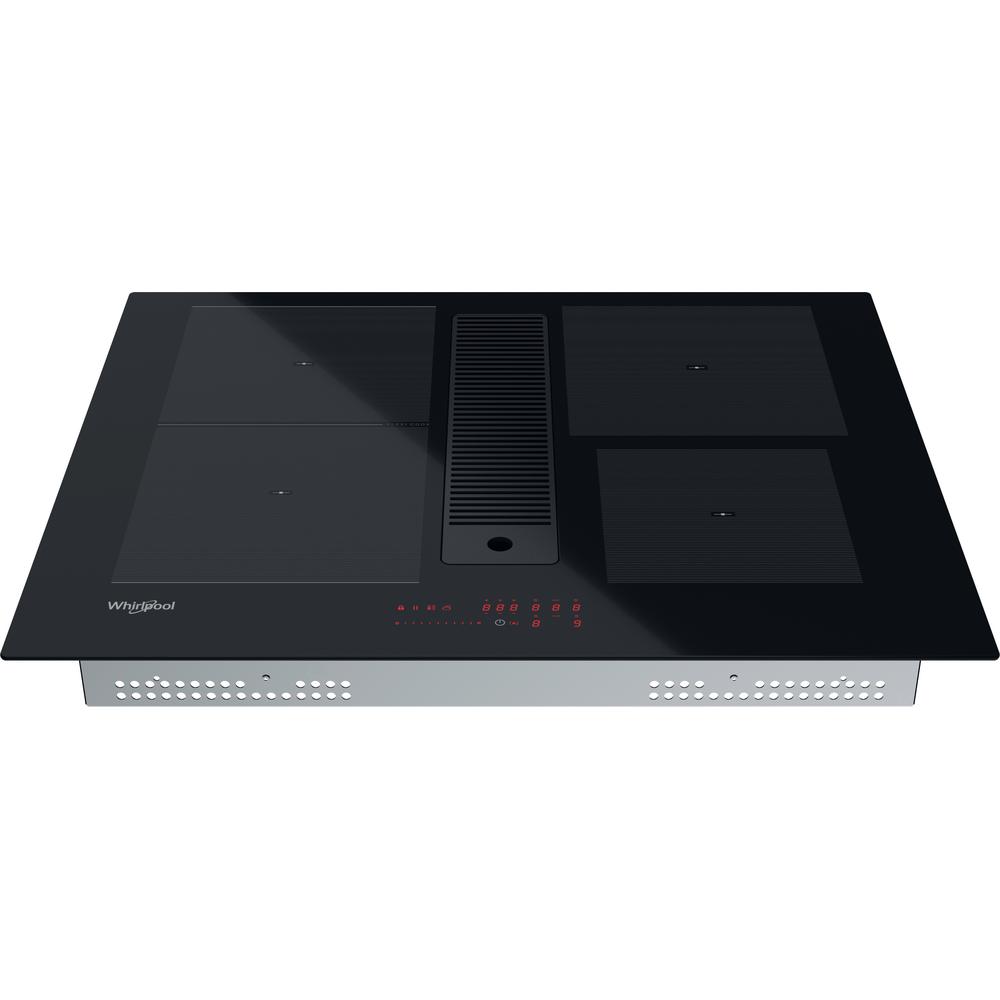 Whirlpool Venting cooktop WVH 1065B F KIT Melns Frontal top down