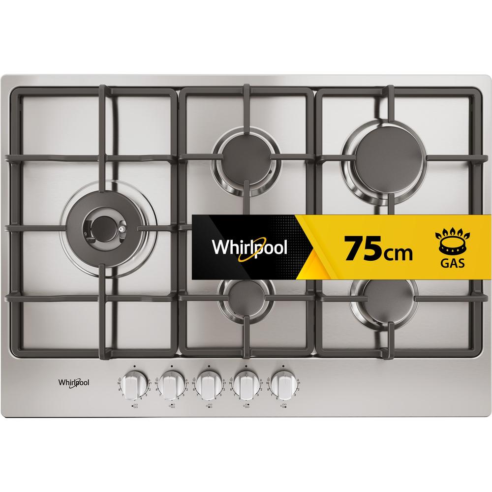 Whirlpool HOB TGML 761 IX R Inox GAS Frontal