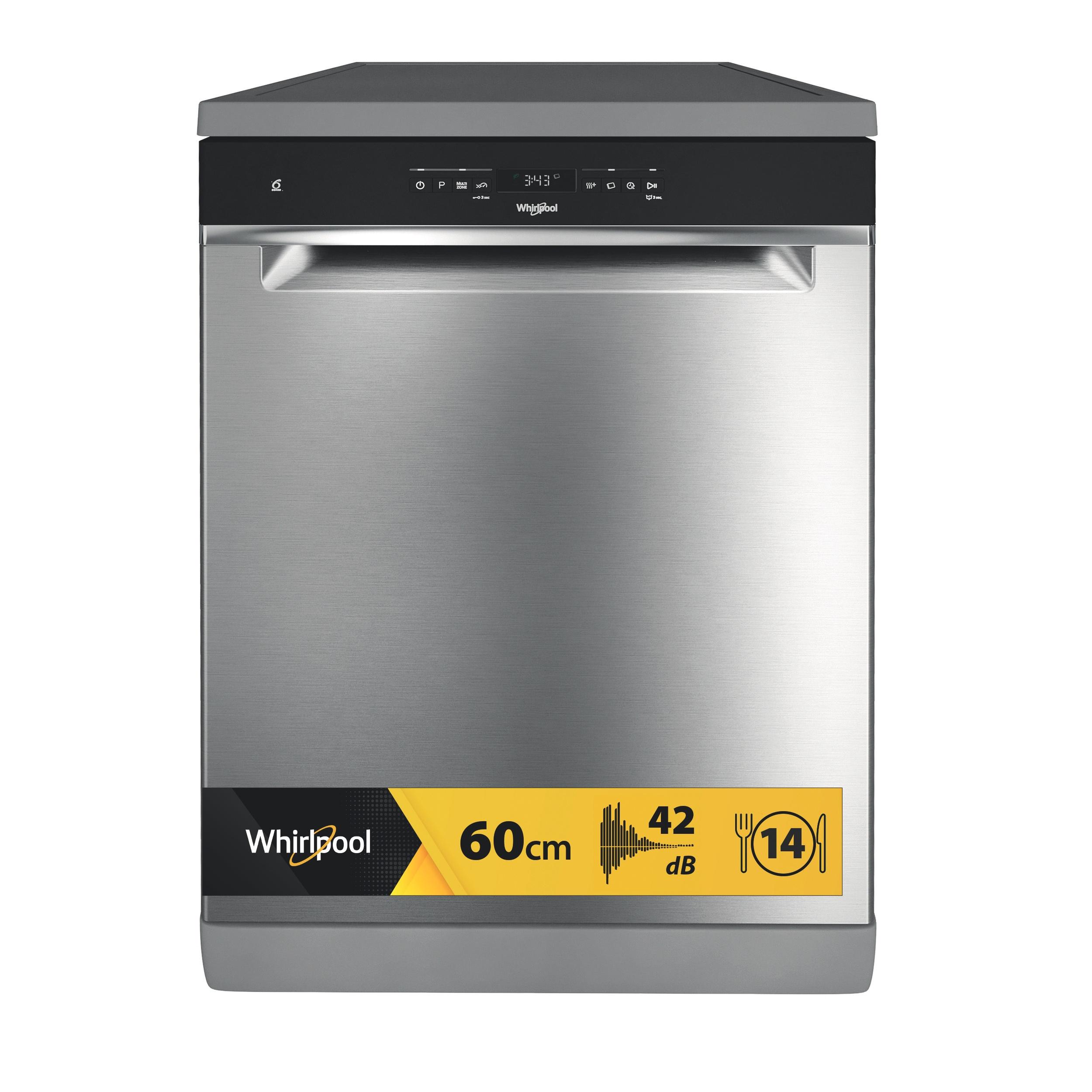 Whirlpool Myčka nádobí Volně stojící WFO 3T142 X Volně stojící C Hero image