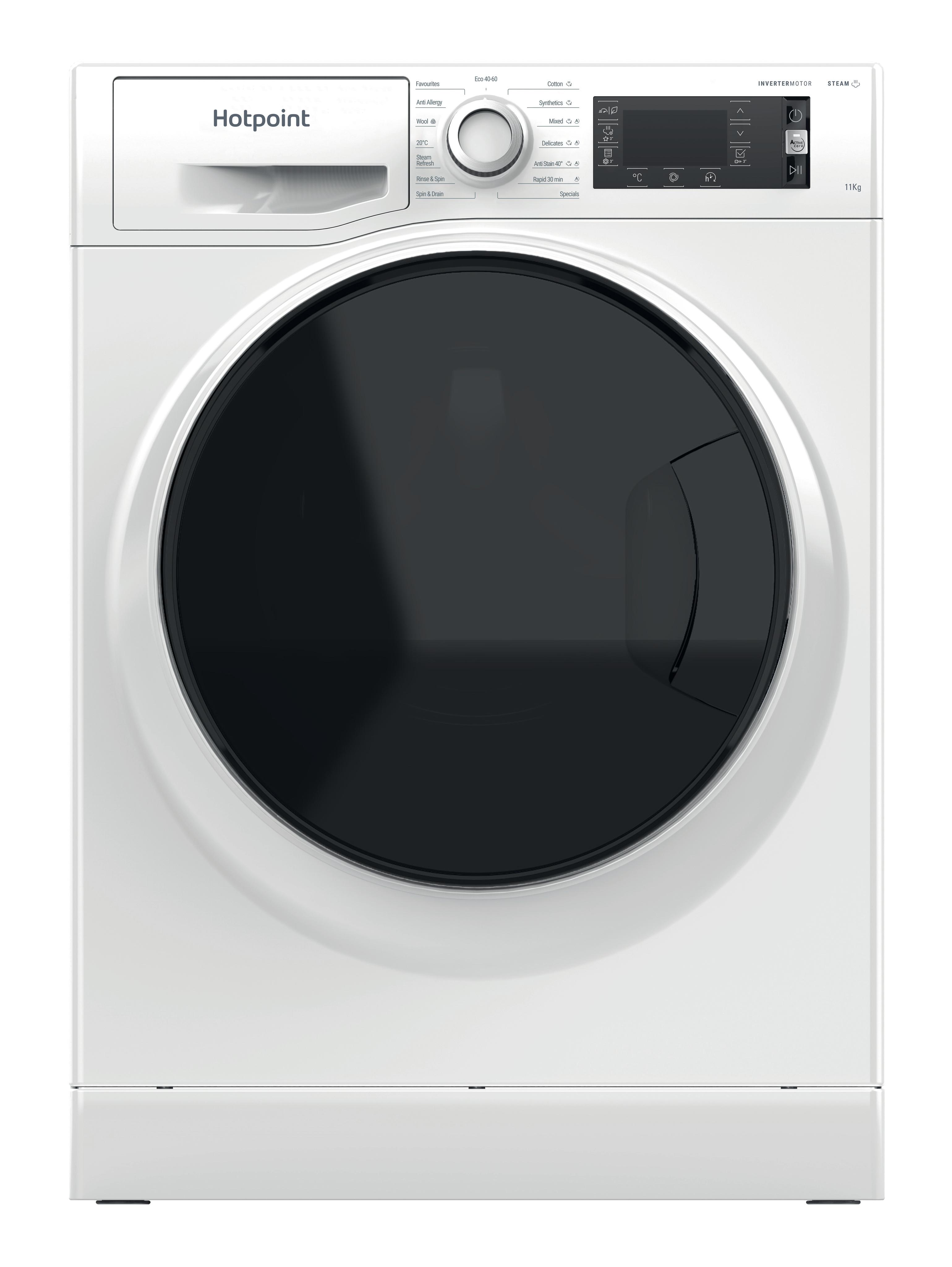 Hotpoint Washing machine Free-standing NLCD 1148 WD A UK White Front loader A Frontal