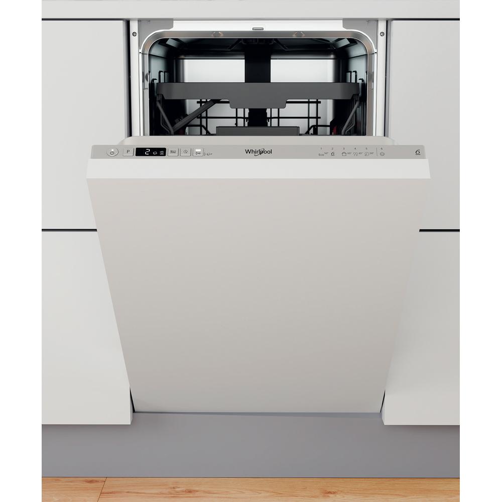 Whirlpool Dishwasher Vgradni WSIC 3M27 C Povsem vgrajen E Frontal