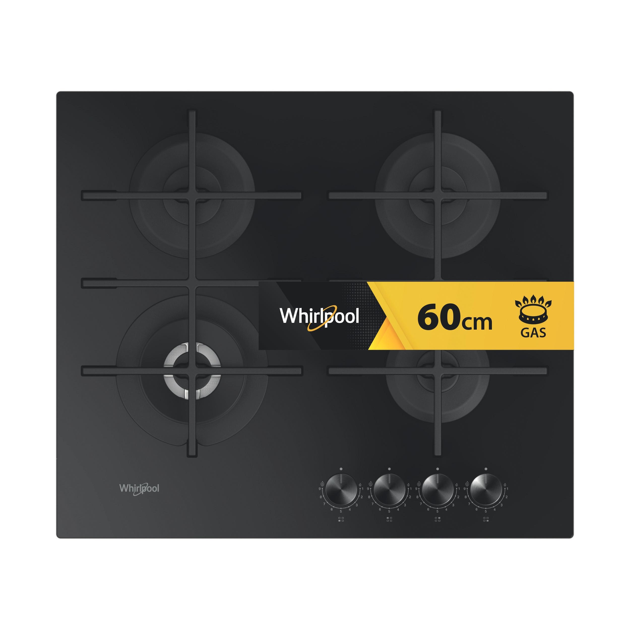 Whirlpool Encimera GOWL 628/NB Negro Gas Hero image