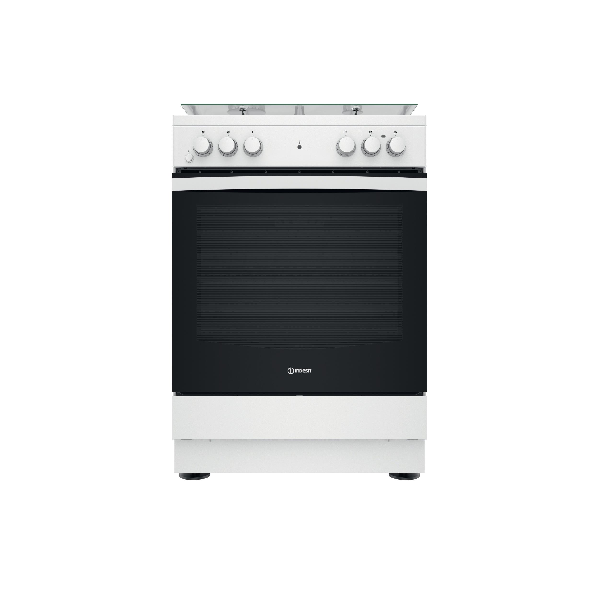 Ελεύθερη ηλεκτρική κουζίνα Indesit: 60 εκ. - IS67M4KHW/E