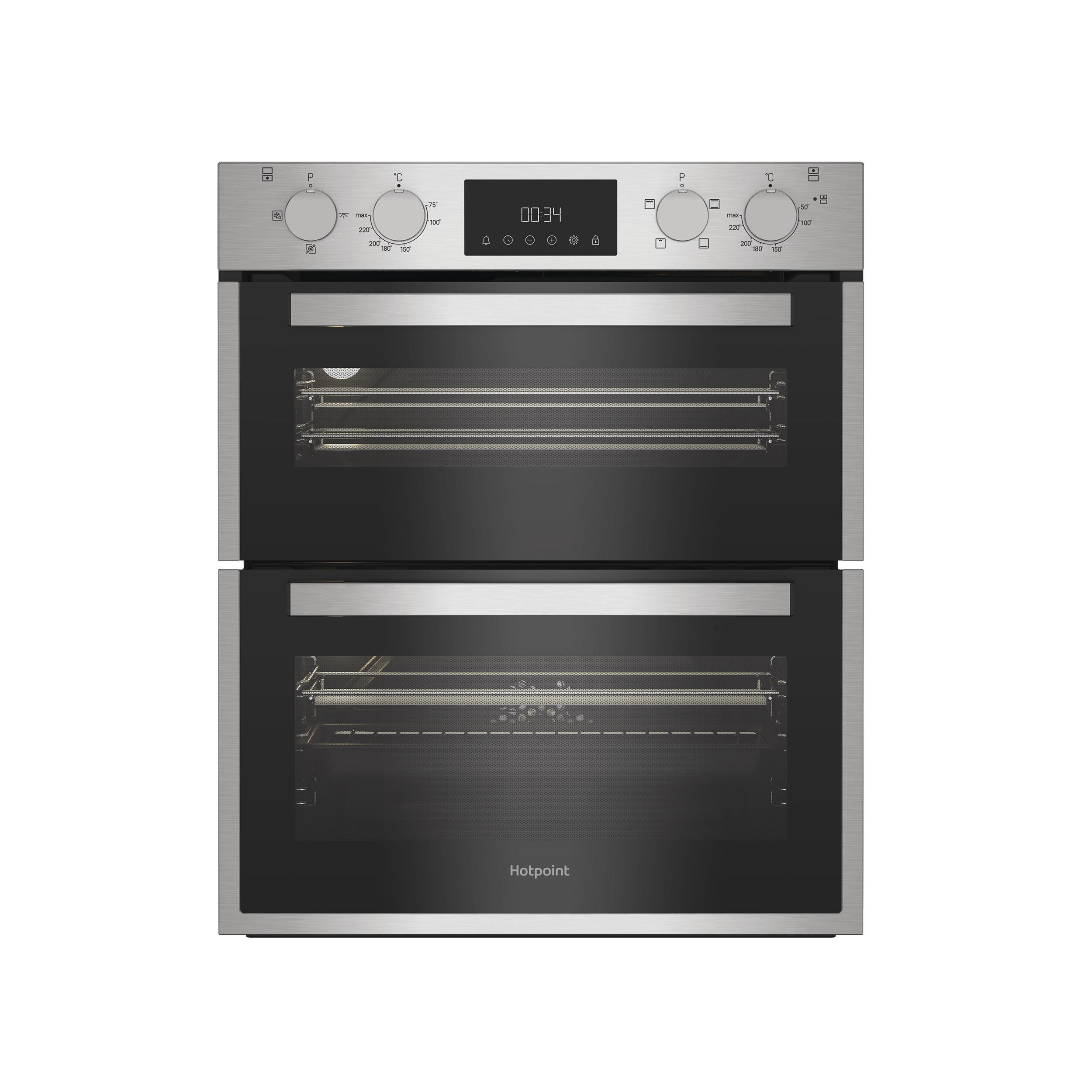 Hotpoint Double oven DUH 10D IX Inox A Frontal