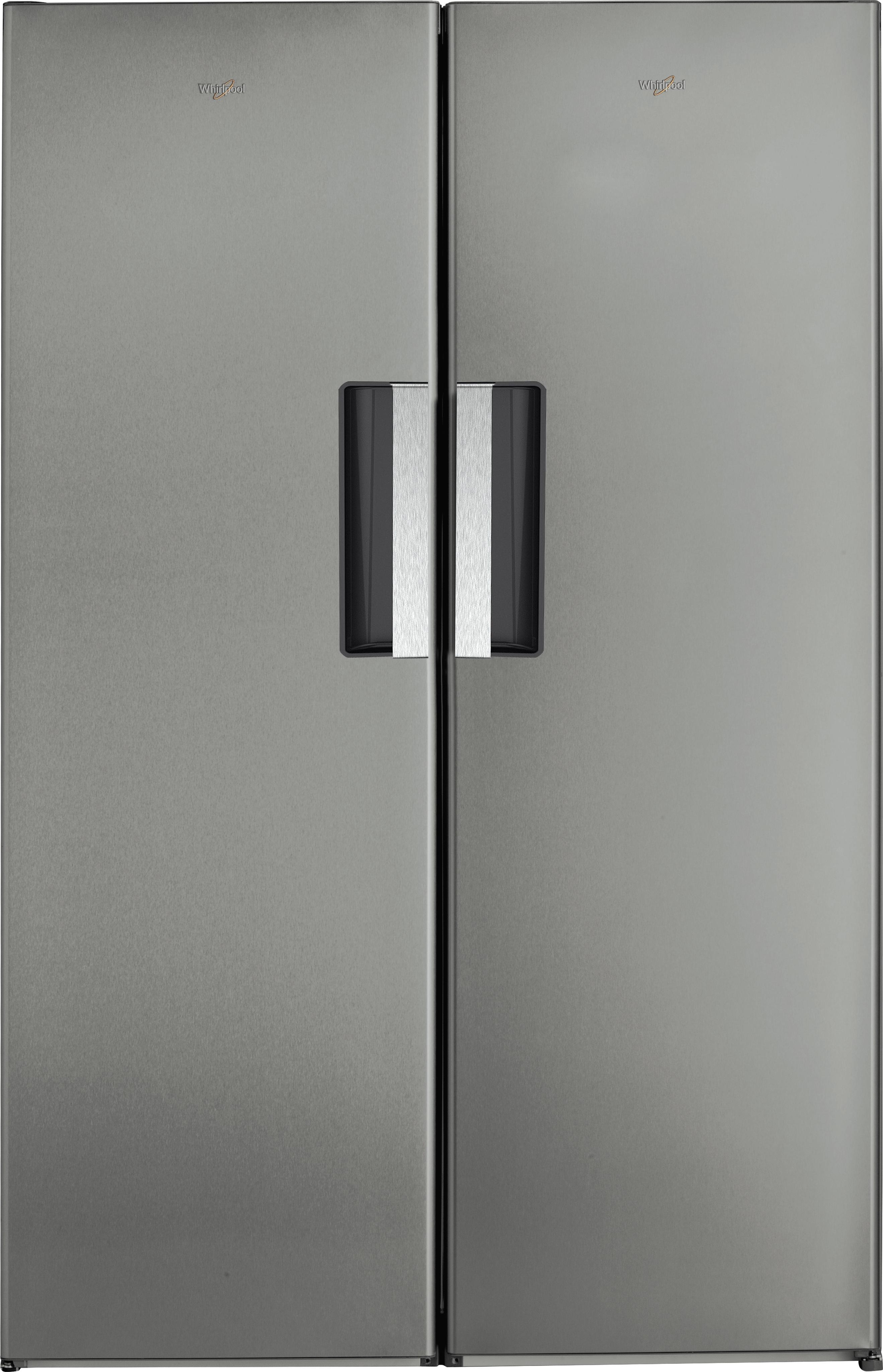 Whirlpool SW8 AM2C XARL 2 Larder Fridge 350L - Stainless Steel