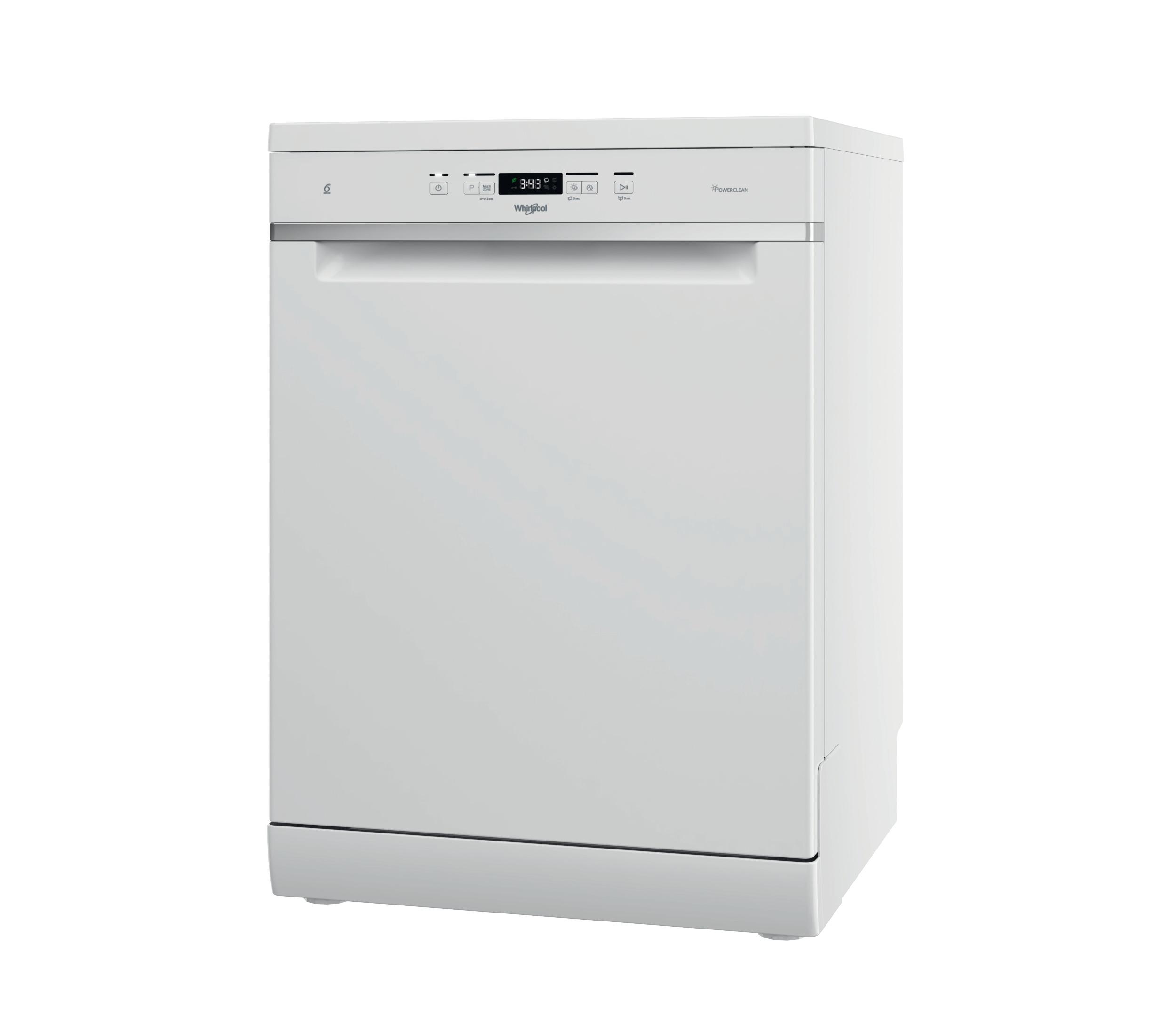 Whirlpool Myčka nádobí Volně stojící WFC 3C33 PF Volně stojící D Perspective