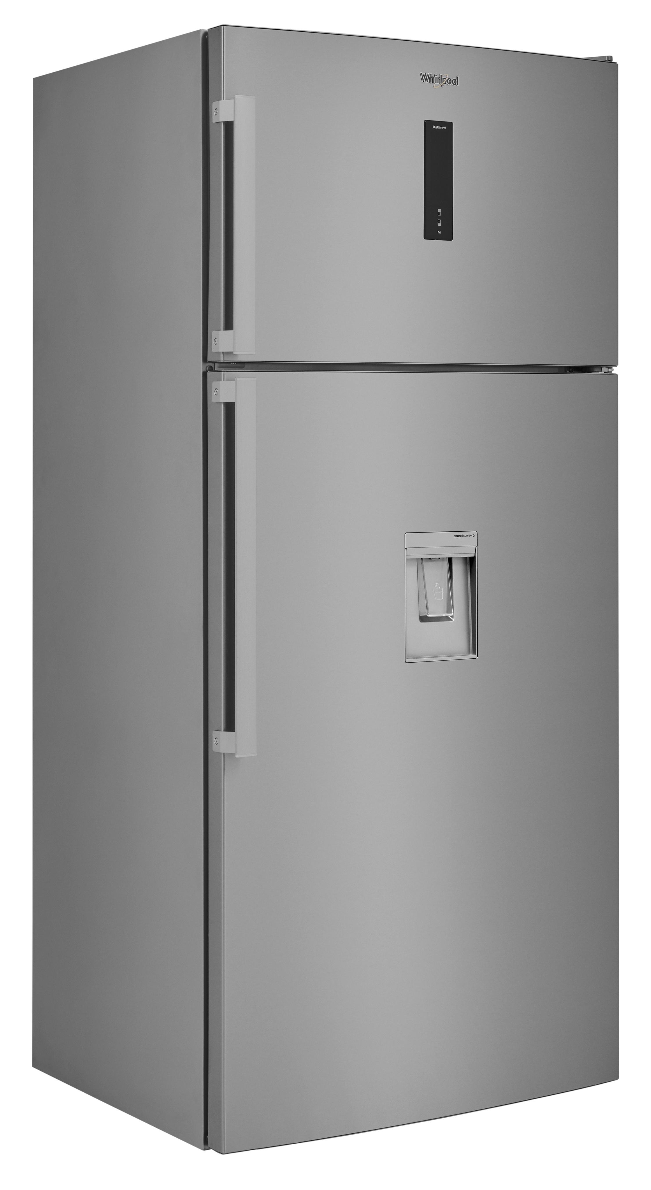 Whirlpool Συνδυασμός ψυγείου/καταψύκτη Ελεύθερο W84TE 72 X AQUA 2 Inox 2 doors Perspective