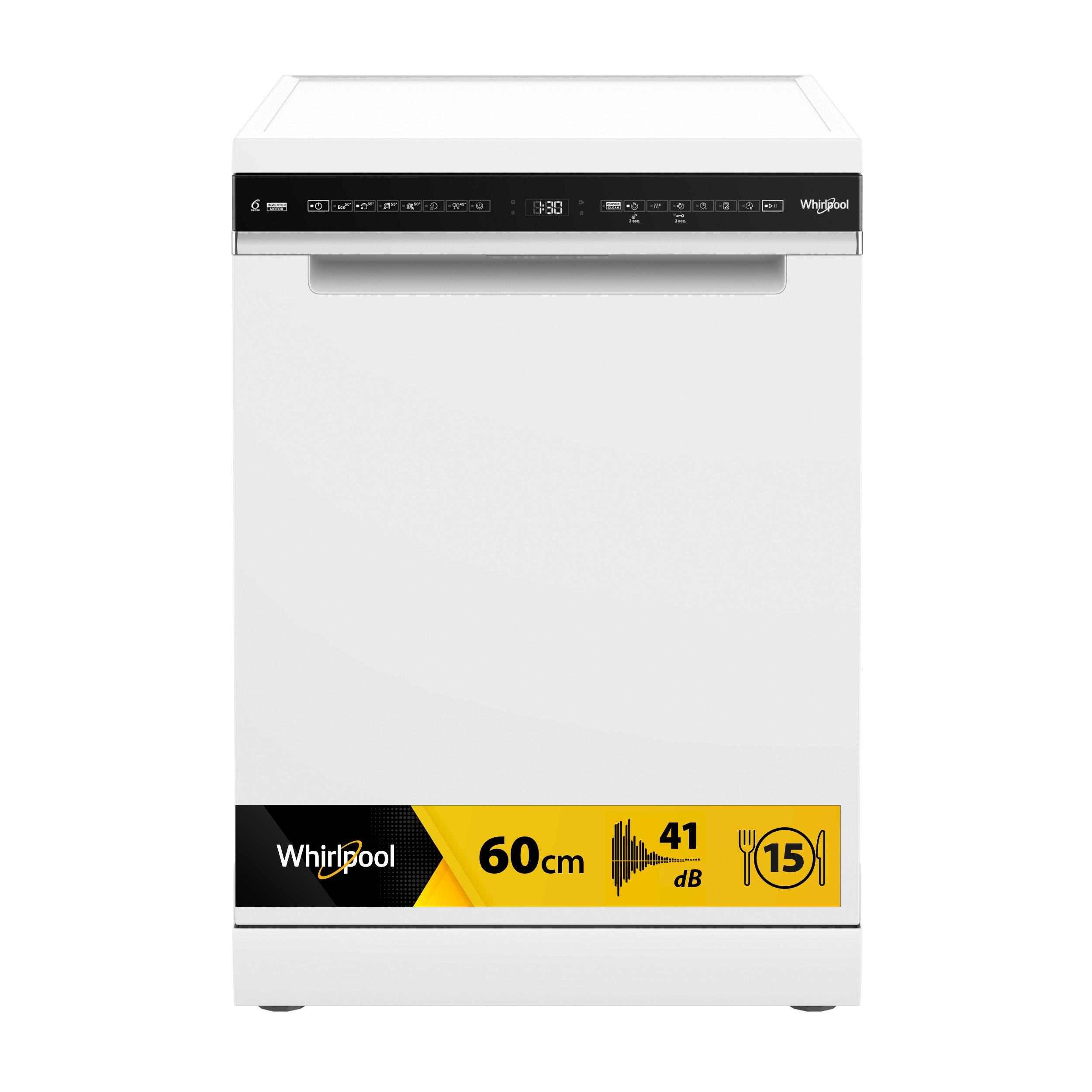 Whirlpool Lavavajillas Libre instalación W7F HS41 Libre instalación C Frontal