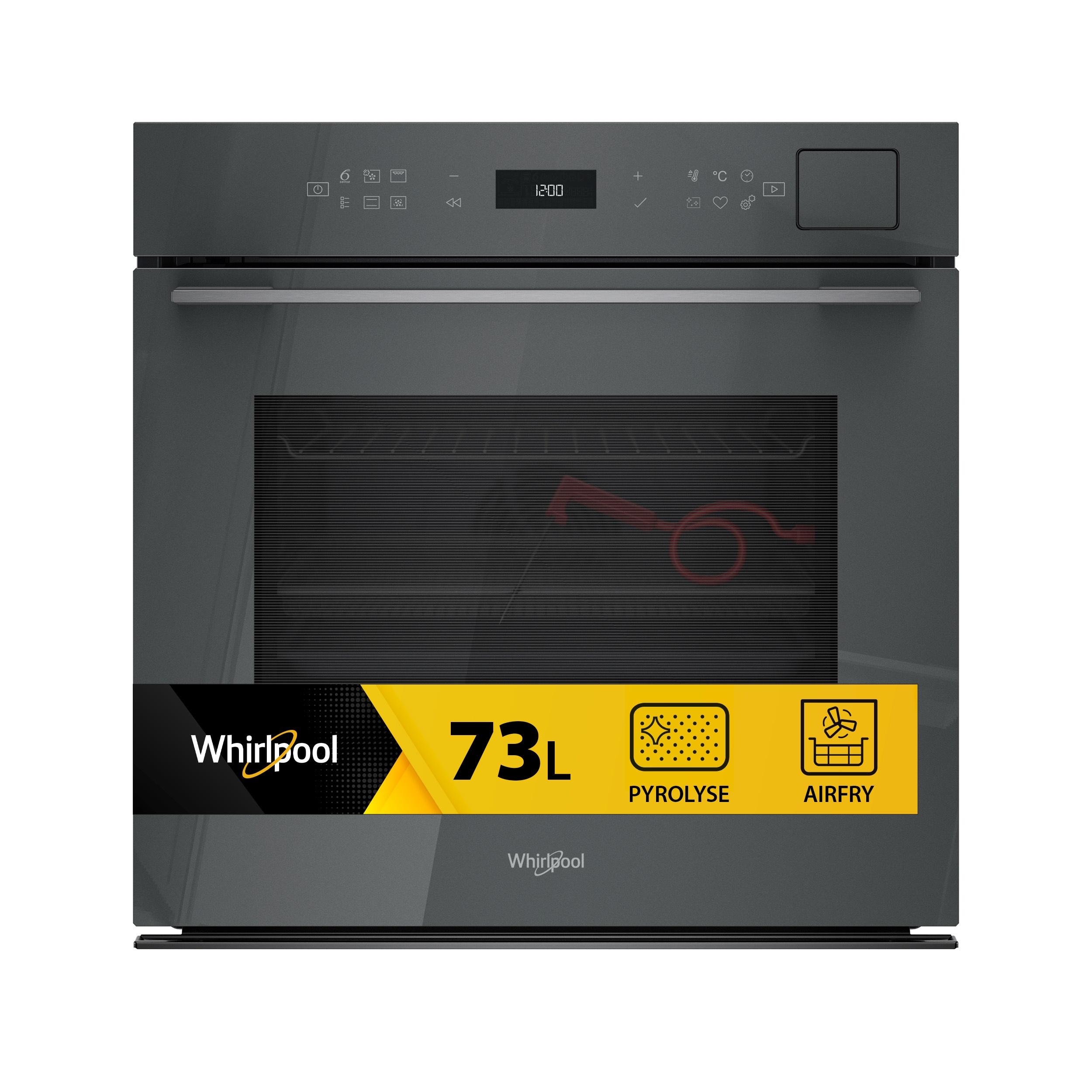 Whirlpool Oven Ingebouwd WOI7A8FPT1SSGA Elektrisch A+ Frontal
