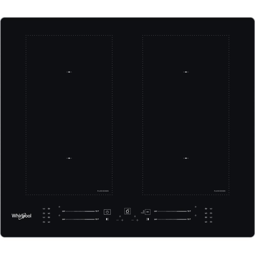 Whirlpool Печка WL S8560 AL Черен Induction vitroceramic Frontal
