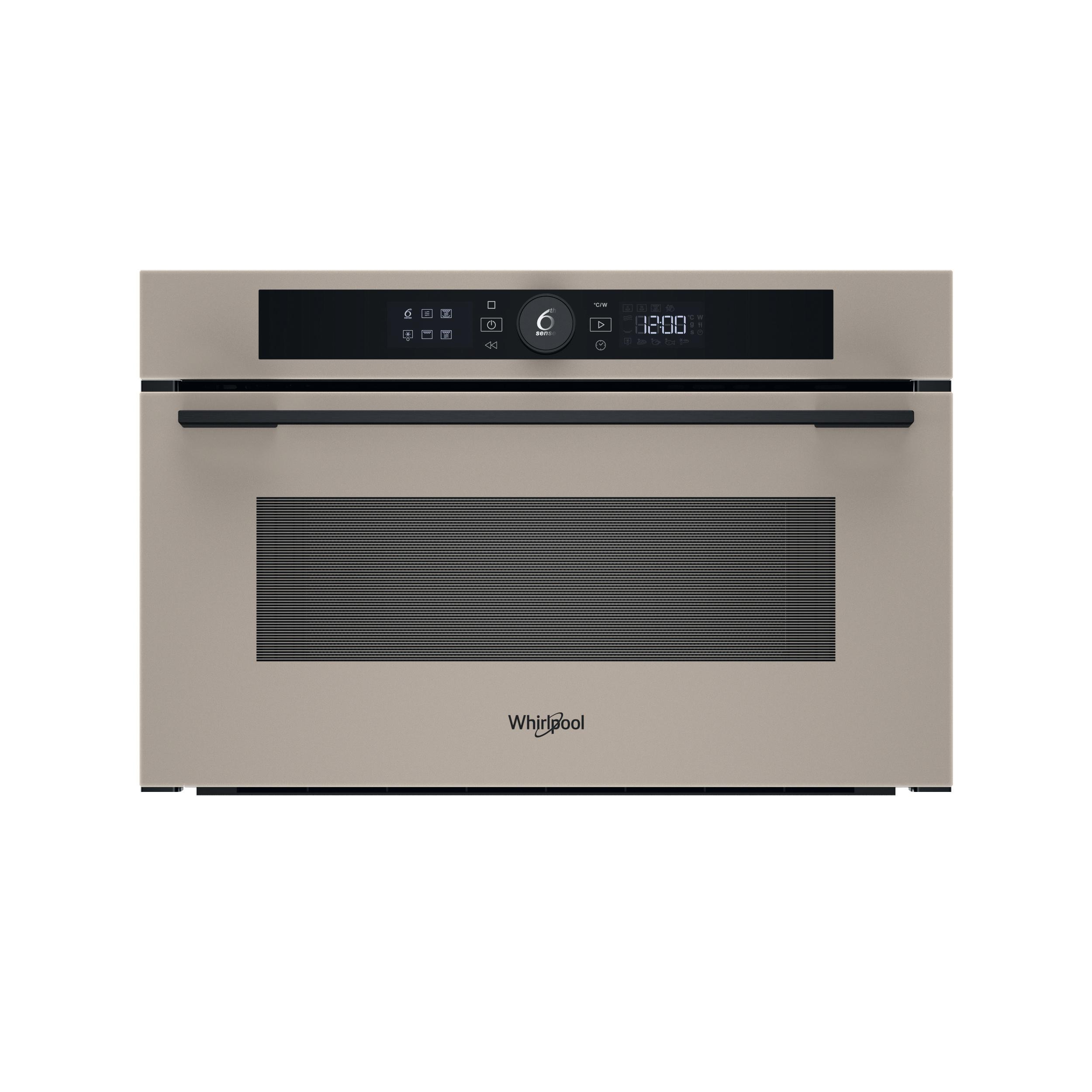 Whirlpool Mikrobangų krosnelė Įmontuojama WMD54MBG Urban beige Elektroninis 31 Mikrobangos + Grilius 1000 Frontal