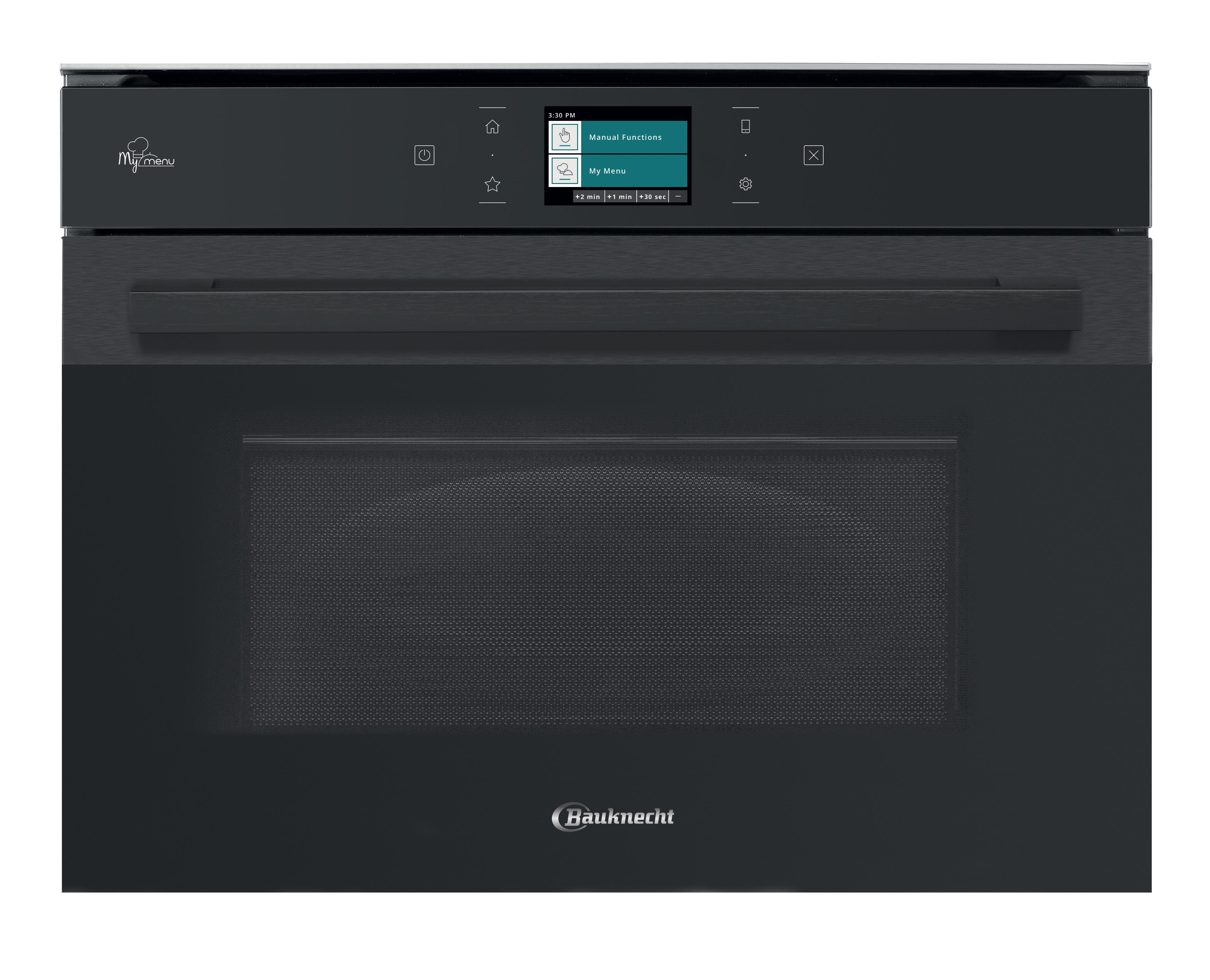 Bauknecht Mikrobølgeovn Indbygget EMPK9 P645 BM Black Steel Elektronisk 40 MW-Combi 900 Frontal