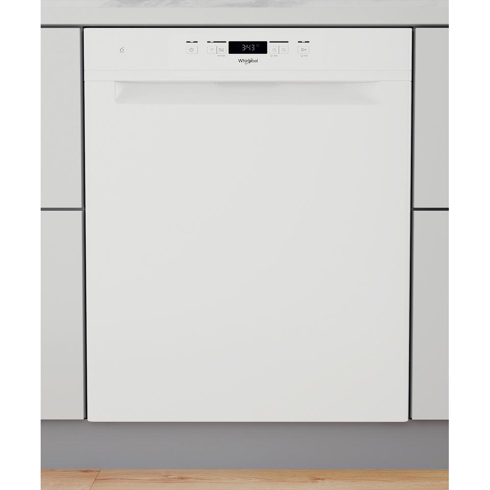 Whirlpool Opvaskemaskine Indbygning WH2UD14BN60W Underbygget D Frontal