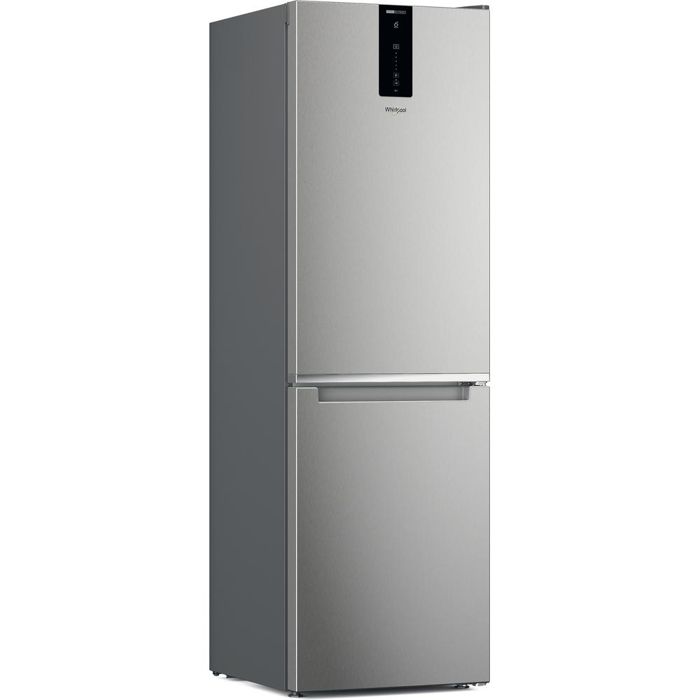Whirlpool Fridge/freezer combination Samostojni W7X 81O OX Optic Inox 2 doors Perspective