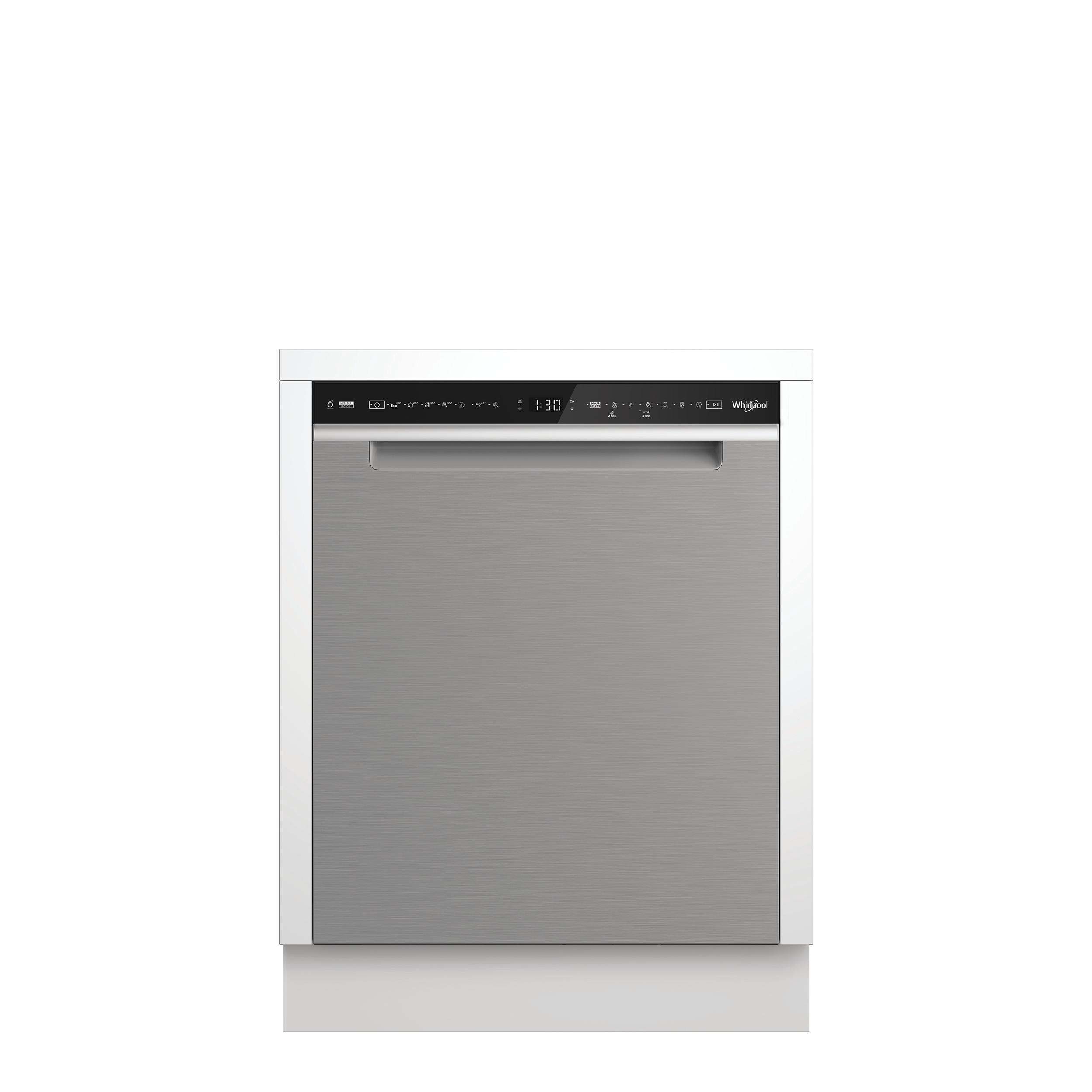 Whirlpool Mosogatógép Beépíthető W7U HS61X Alulra építhatő A Frontal