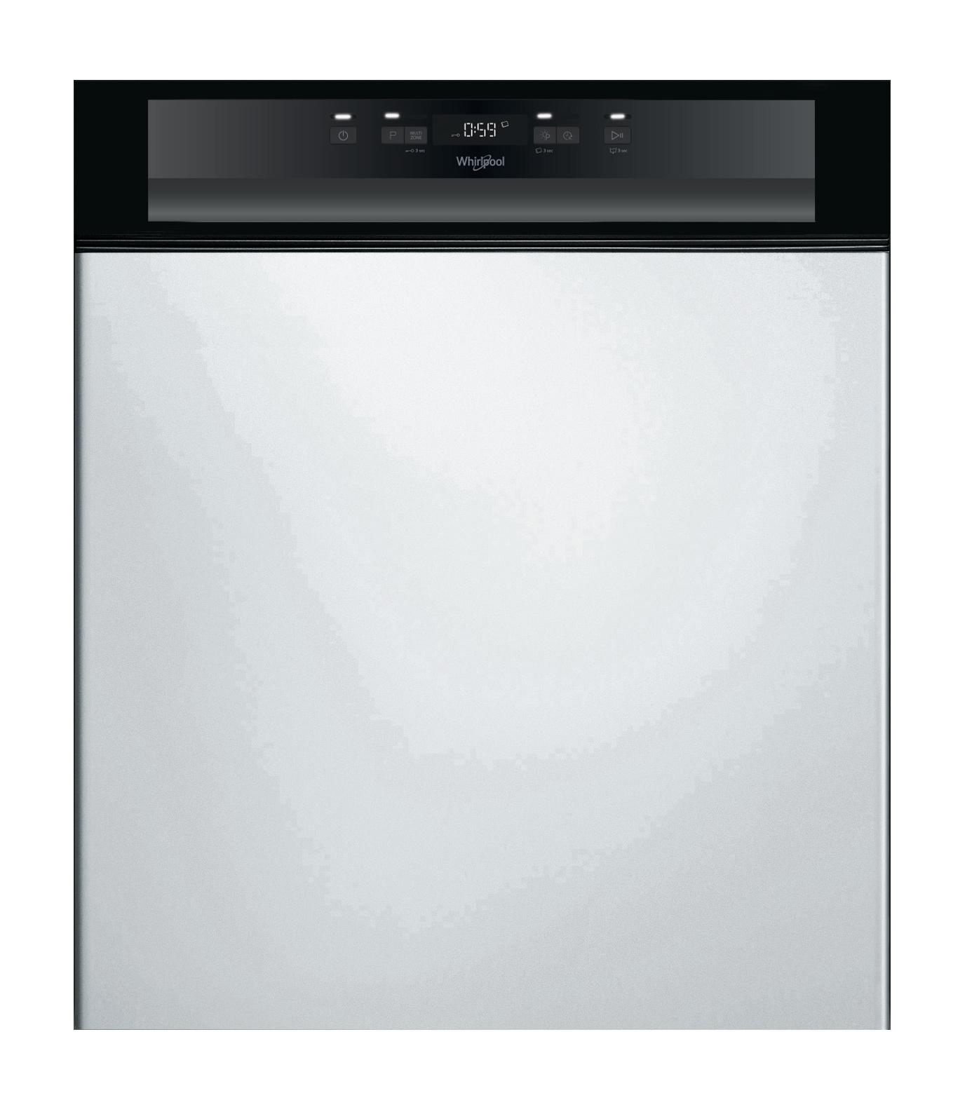 Whirlpool Nõudepesumasin Integreeritav WBC 3C26 B Half-integrated E Frontal