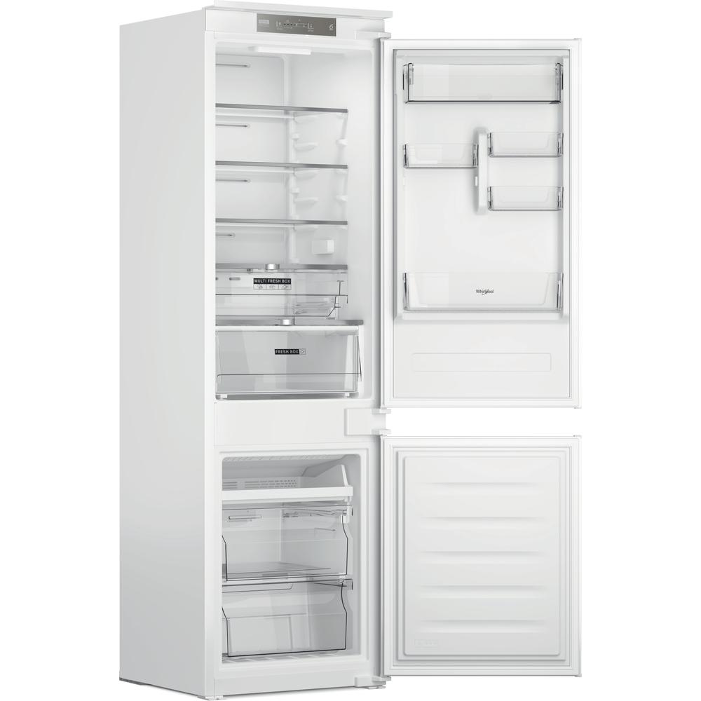 Whirlpool Kombinirani hladilnik Vgradni WHC18 T323 Dvojna pečica 2 doors Perspective open