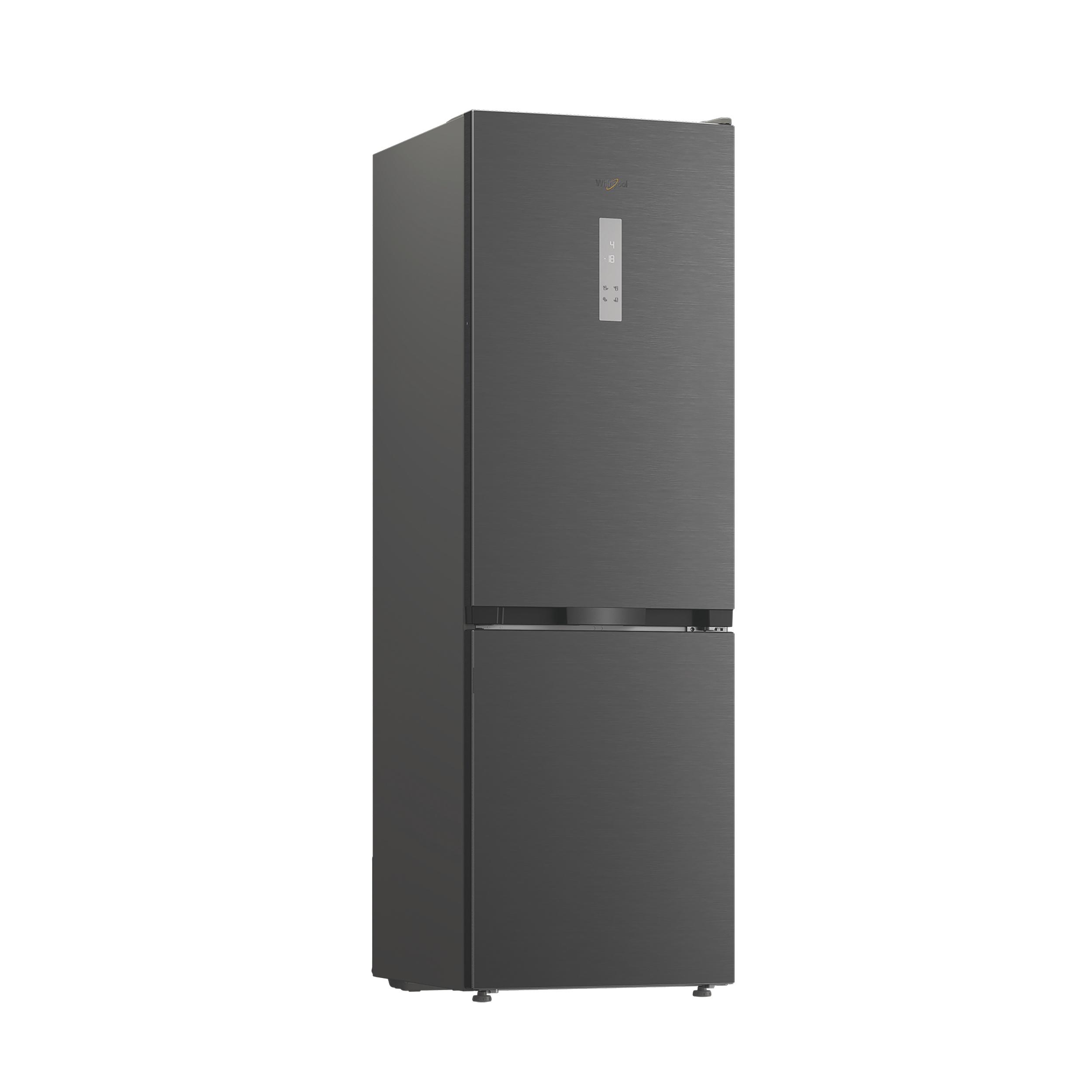 Whirlpool Hűtő/fagyasztó kombináció Szabadonálló WHK 26373 XBR6EA ARC 764 Manhattan Gray 2 doors Perspective