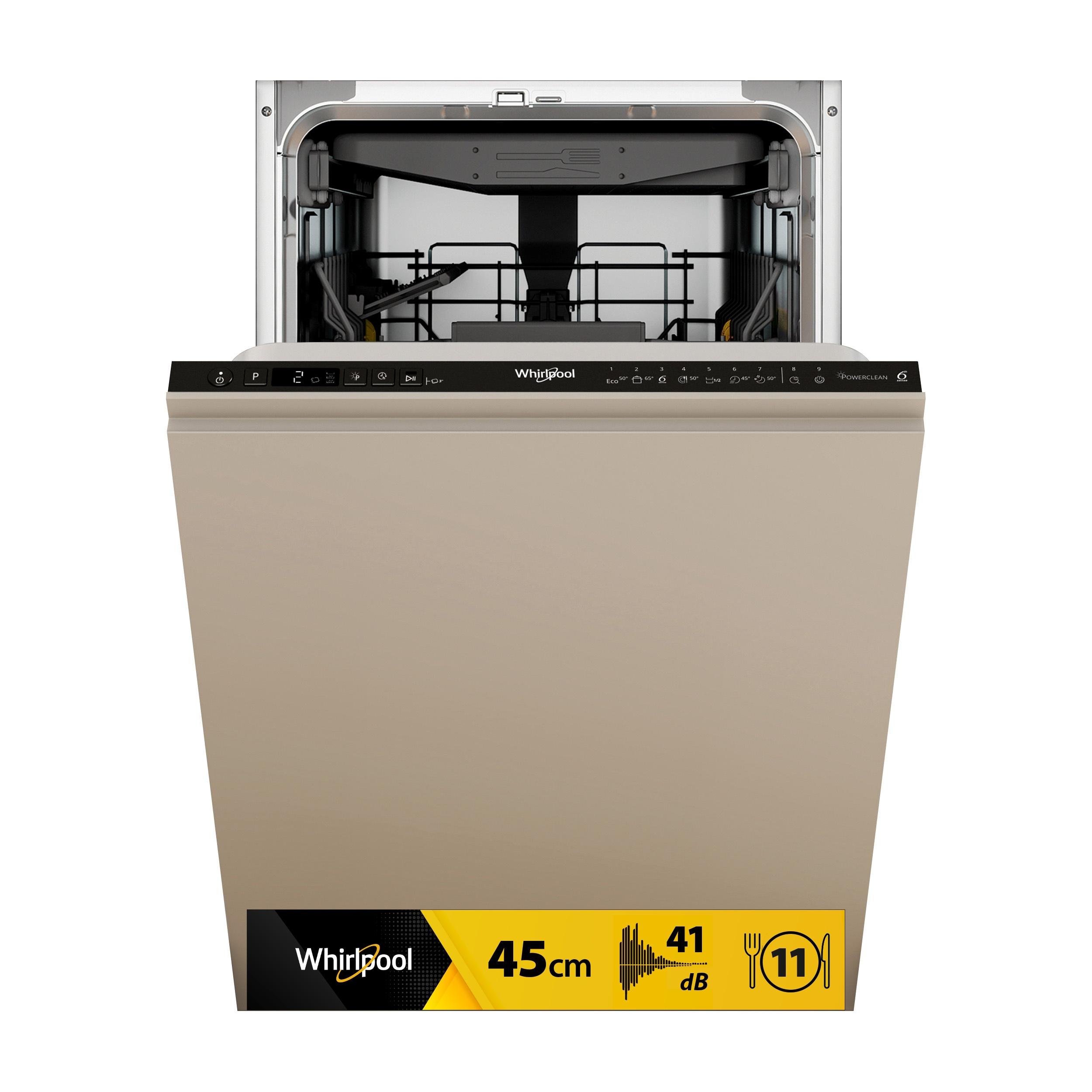 Whirlpool Lavavajillas Encastre WH6IC11BS7LA0 Full-integrated C Frontal