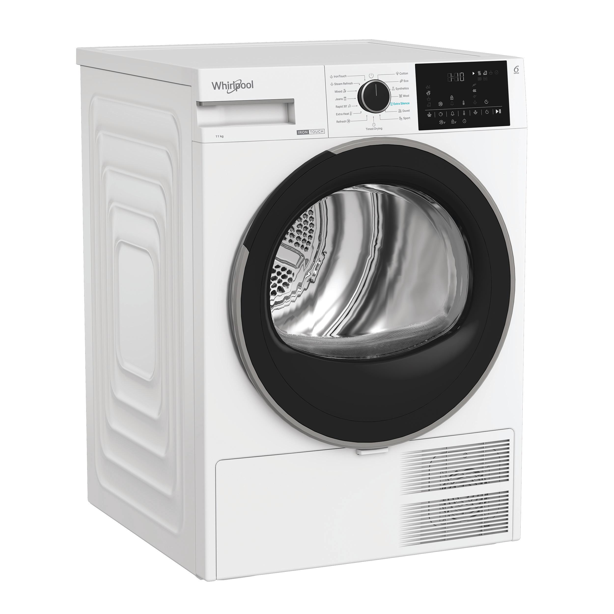 Whirlpool Torktumlare WSD 106M WB EE White Perspective
