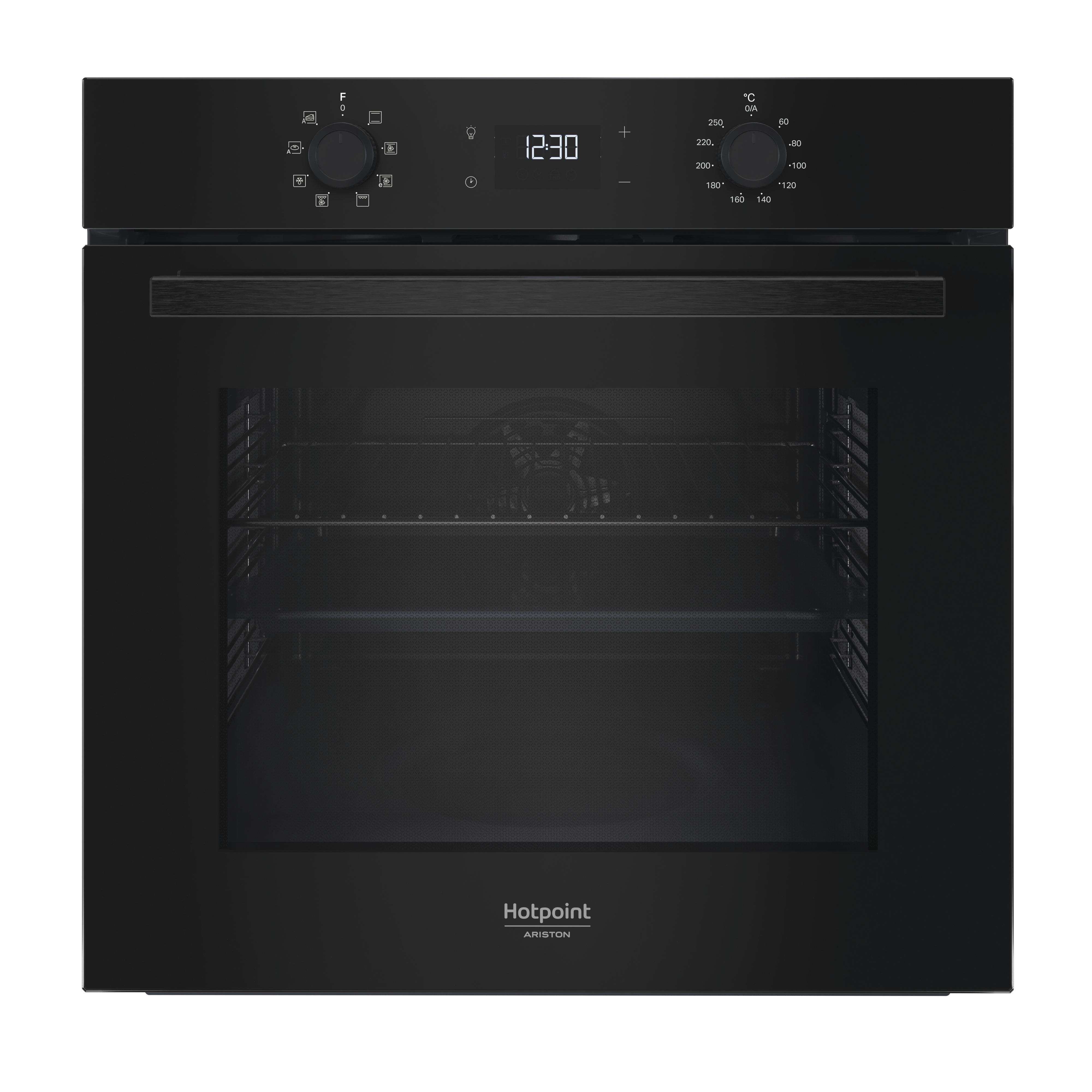 Four encastrable Hotpoint : couleur noire