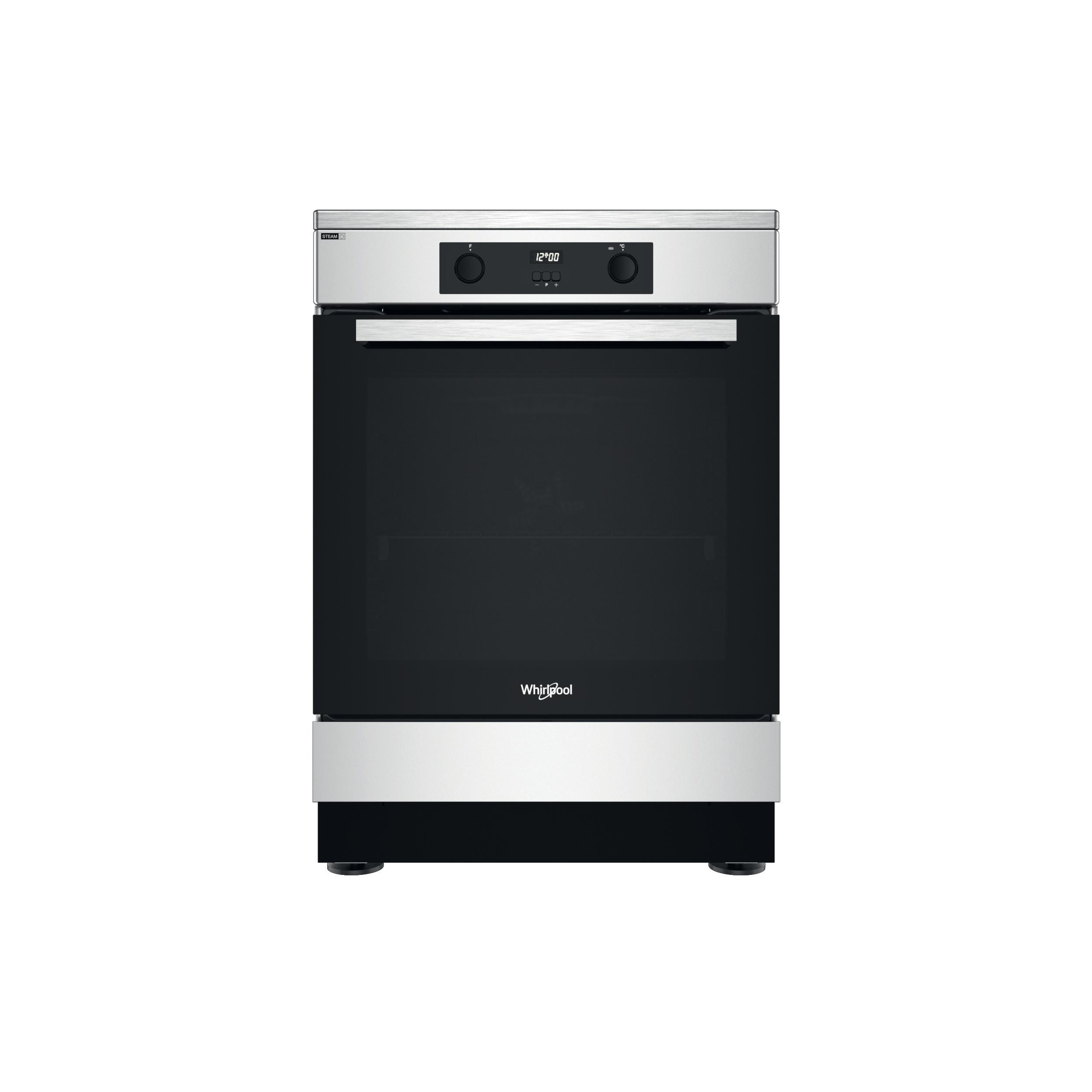 Whirlpool Sporák WS68IQ8CCXT/E Nerezová Elektrická Frontal