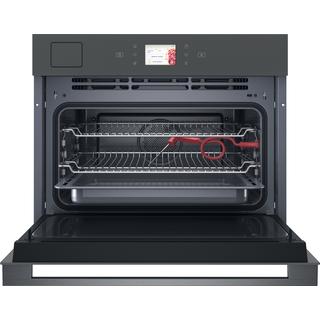 Whirlpool Four à micro-ondes Encastrable WCT11A9FHTSSMA Stardust grey matte Électronique 53 Micro-ondes combiné 950 Frontal open