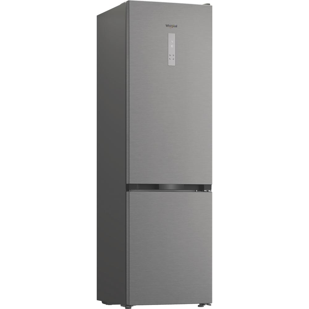 Whirlpool Комбиниран хладилник с камера Свободностоящи WHK 26412 X5EA2 ARC 764 Manhattan Gray 2 врати Perspective