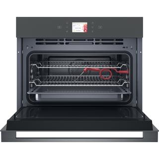 Whirlpool Four à micro-ondes Encastrable WCW11O7FHTSSM Stardust grey matte Électronique 53 Micro-ondes combiné 950 Frontal open