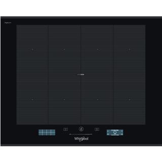 Whirlpool Plită SMP 658C/BT/IXL Negru Induction vitroceramic Frontal