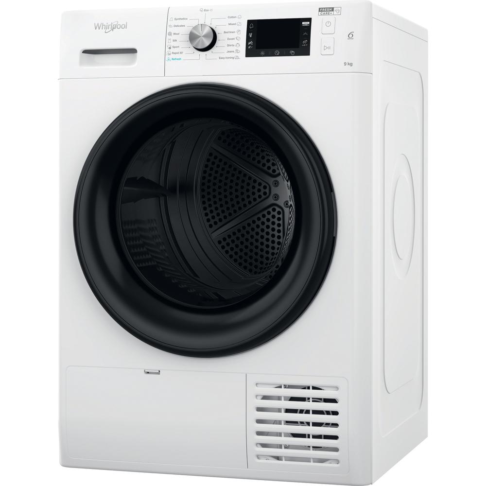 Whirlpool Kuivati FFT M22 9X2B EE Valge Perspective